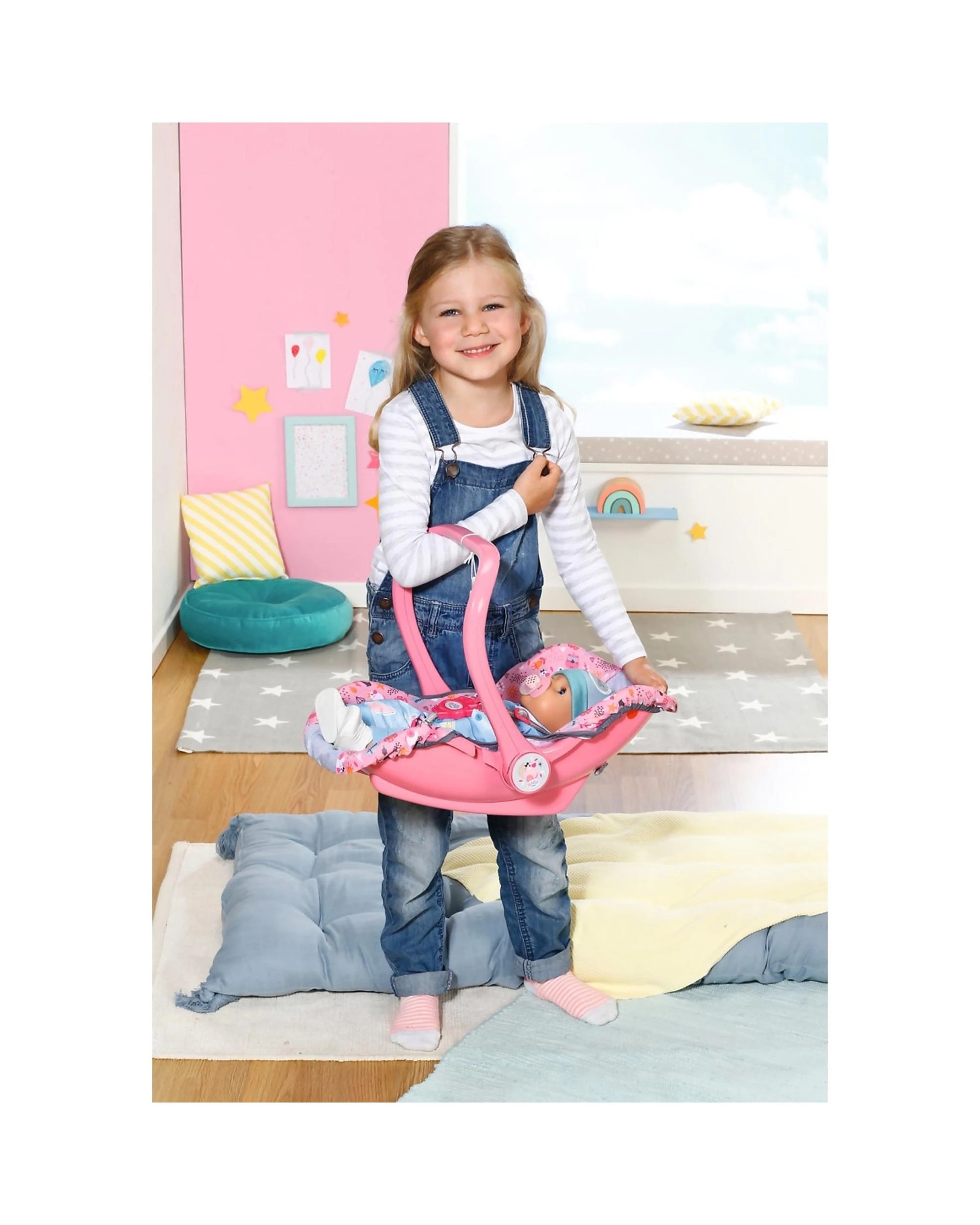 5 Baby Born Comfort Seat - Pink, 5 of 8