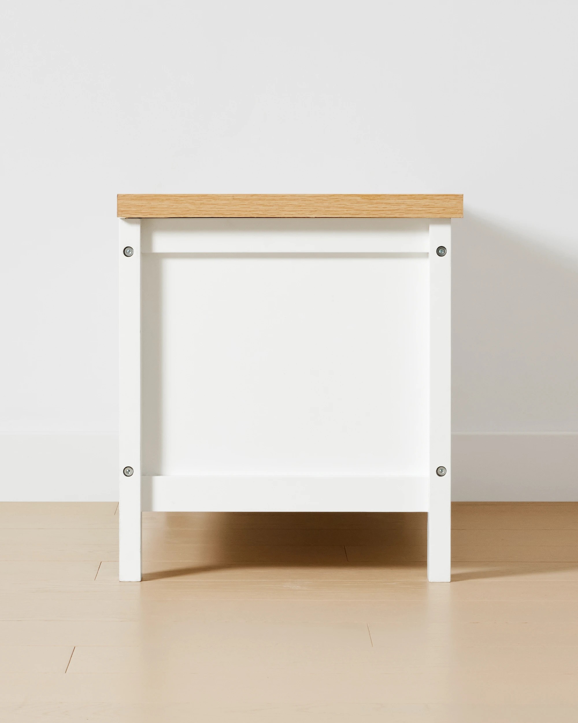 3 Camille Storage Bench - White, 3 of 7