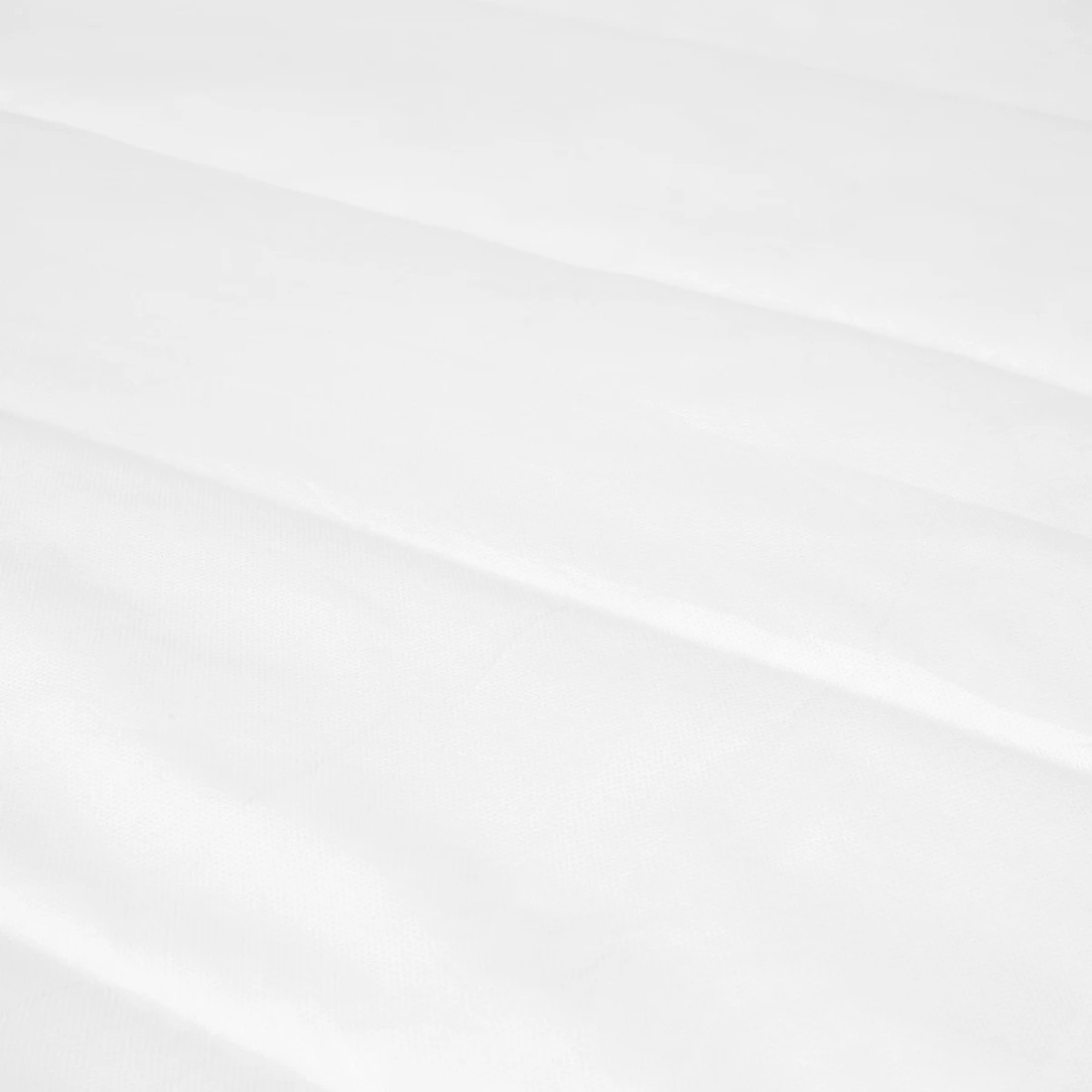 3 Low Warmth Washable Polyester Quilt - Single Bed, White, 3 of 3