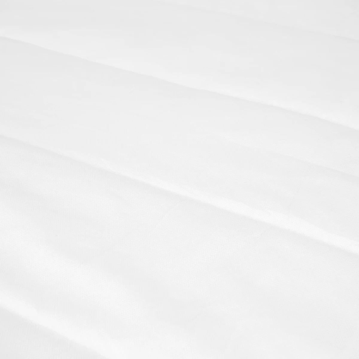 3 Low Warmth Washable Polyester Quilt - Single Bed, White, 3 of 3