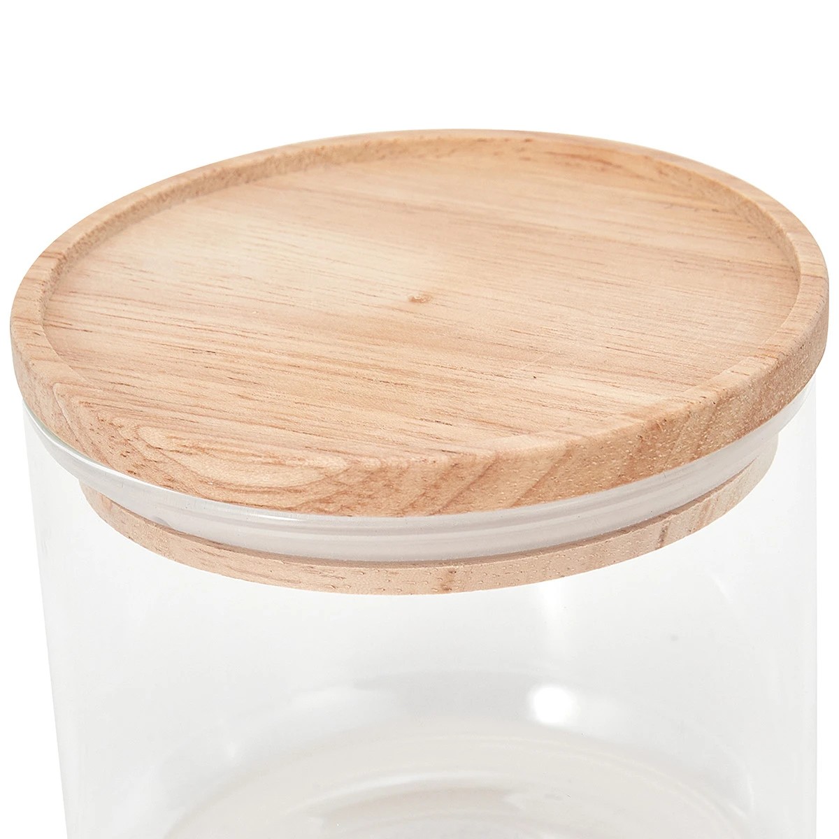 4 Small Glass Canister, 4 of 7