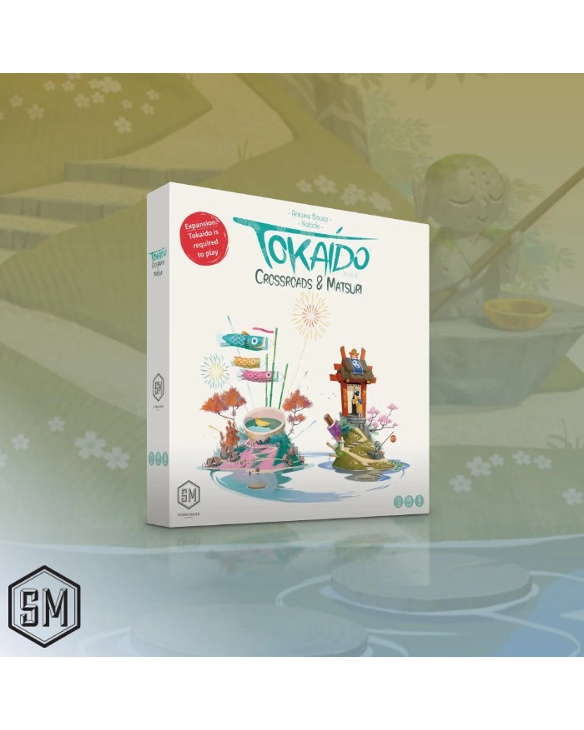 3 Tokaido: Crossroads and Matsuri Expansion Board Game, 3 of 3