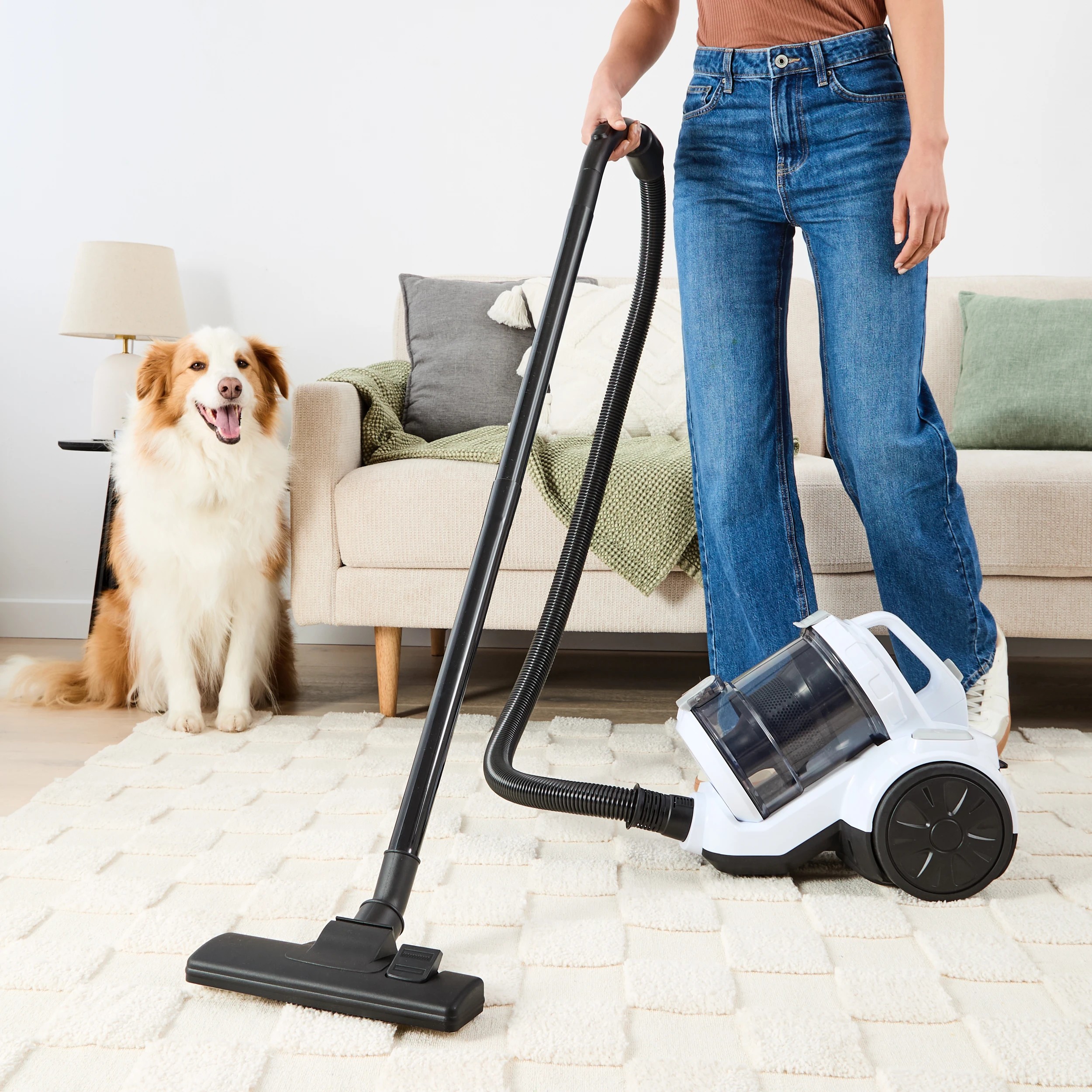 1 1800W Bagless Vacuum - Black, 1 of 10