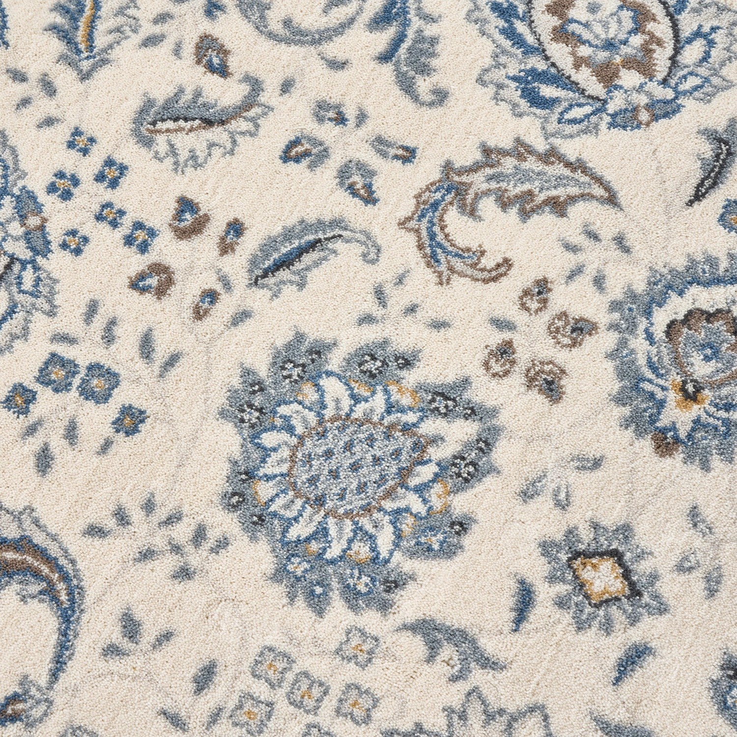 4 Common Ground Rugs Tempo Nain 340x240cm - Extra Large Power Loomed Wool Floor Rug - Beige, 4 of 7