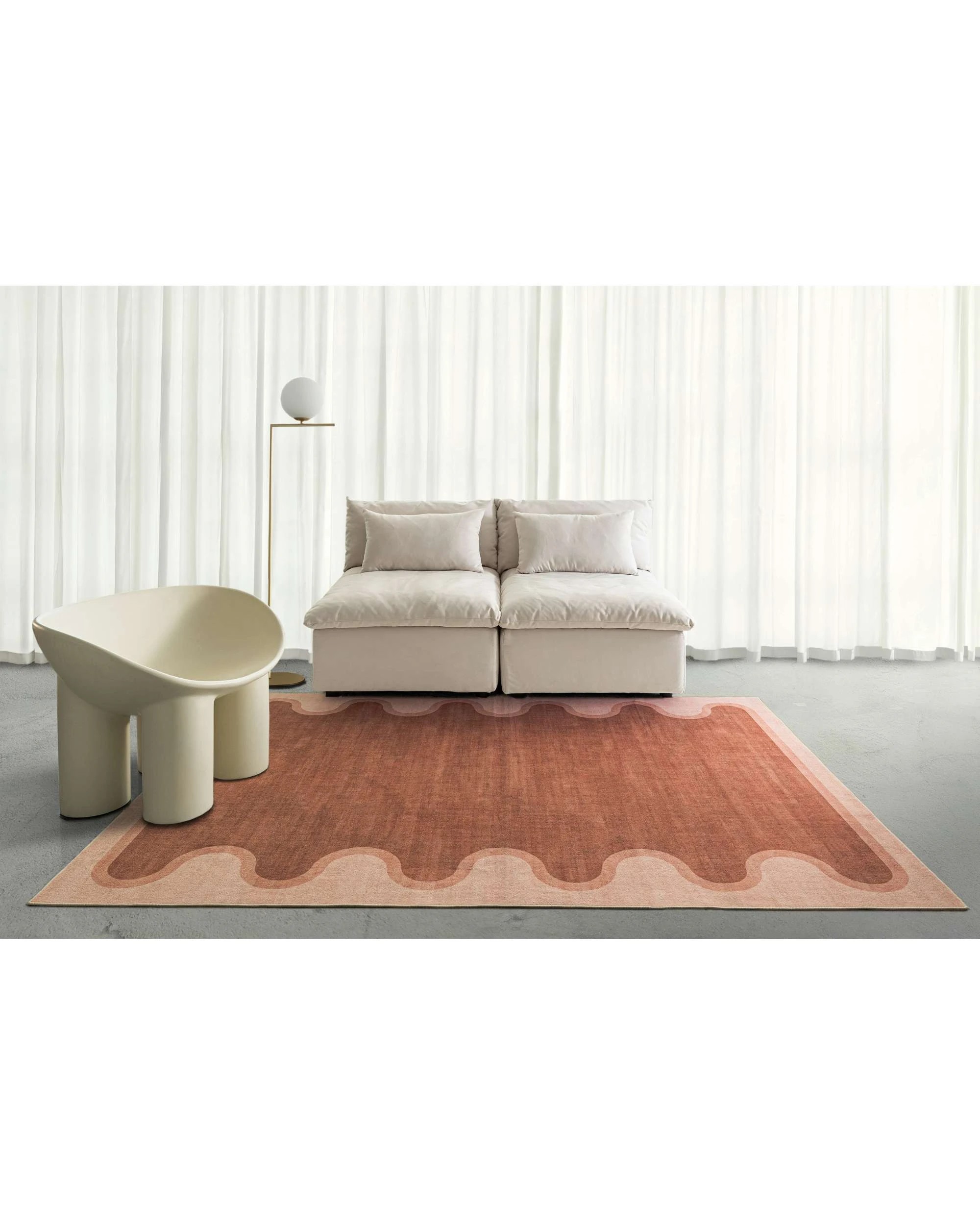 2 Loopsie Hawi Washable Rug-230cm x 160cm - Pink, 2 of 8