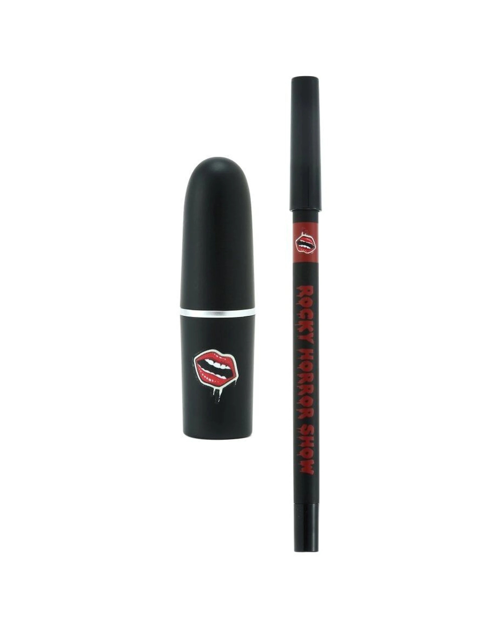 3 Rocky Horror Show Satin Finish Lipstick And Lip Liner Makeup Kit 2PK - Red, 3 of 5