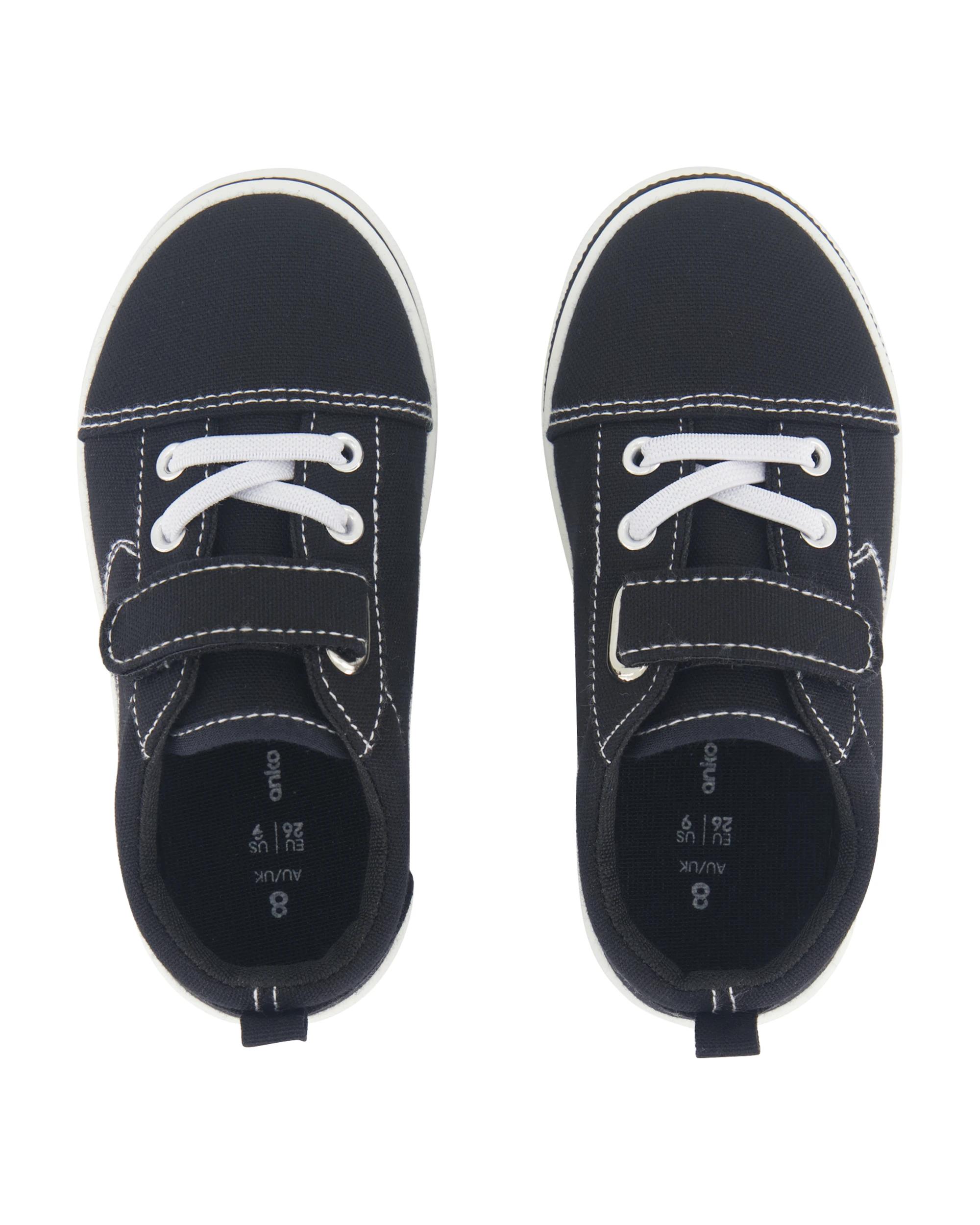 2 Junior Stitch Casual Shoes Black, 2 of 5