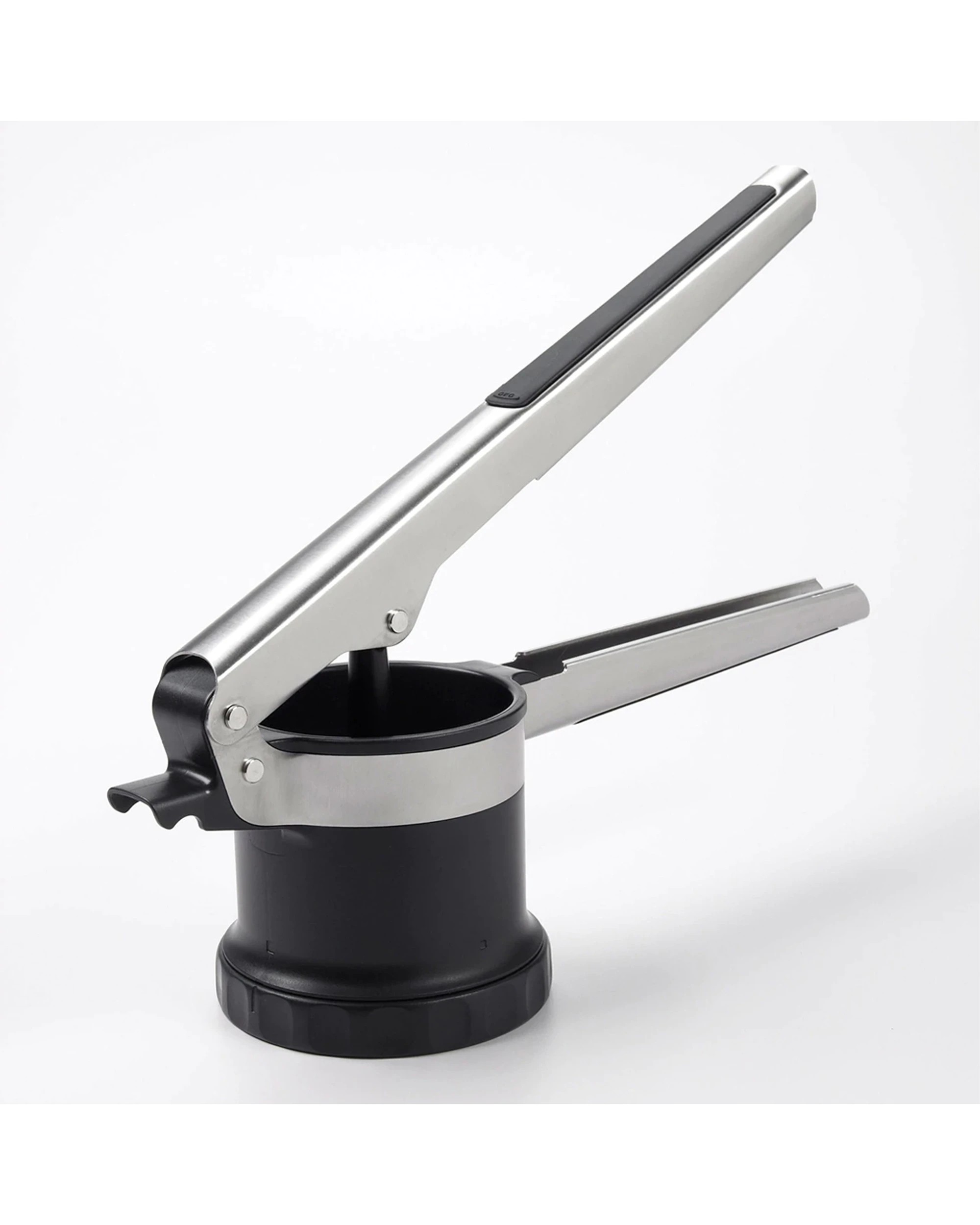 2 Oxo Good Grips 3 In 1 Potato Ricer Stainless Steel Disk Adjustable Puree - Silver, 2 of 6