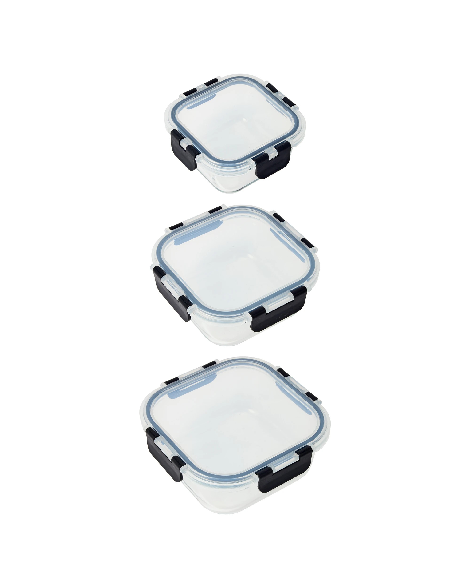 8 Set of 12 Glass Food Storage Containers, 8 of 9