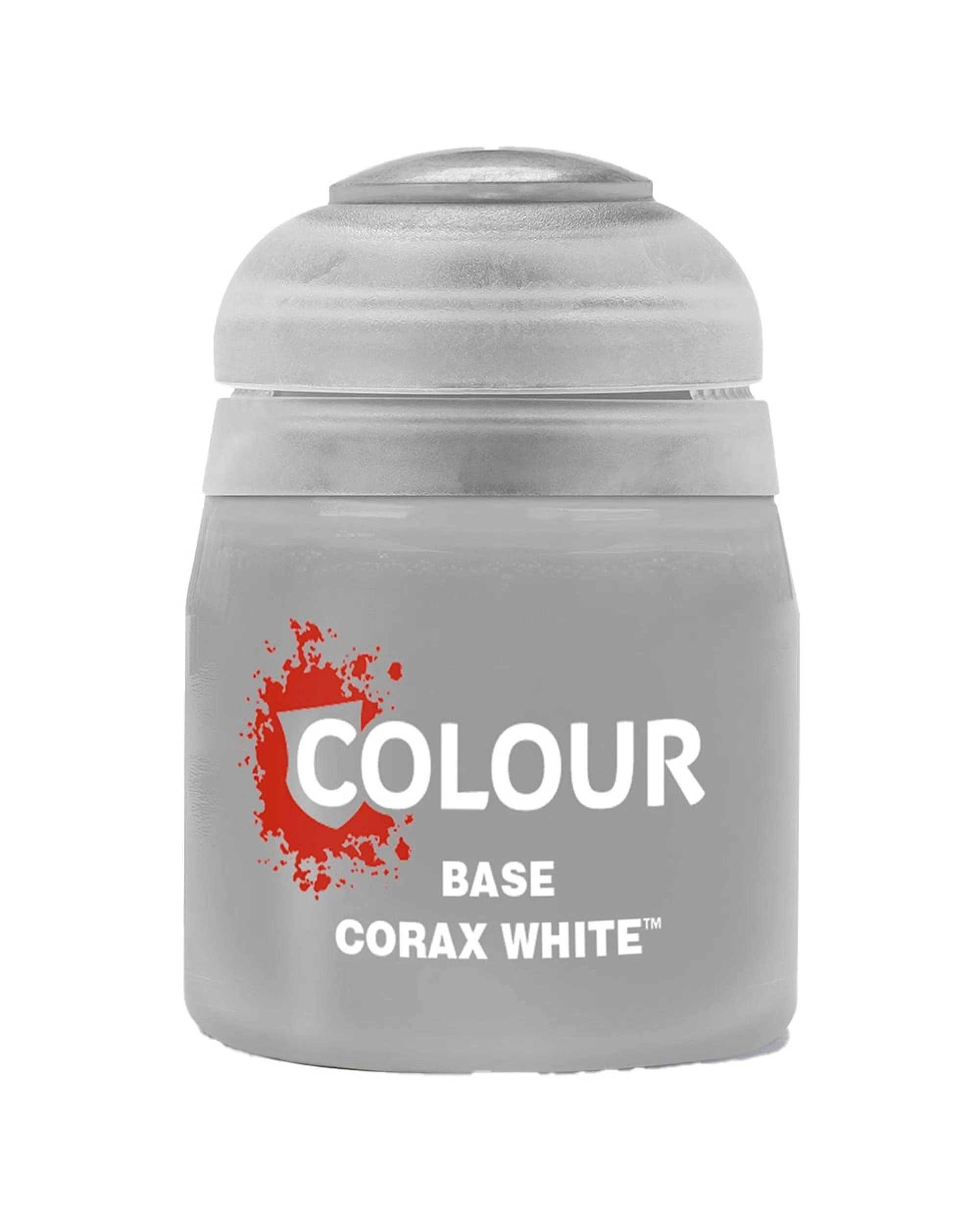 1 Citadel 12ml Base Paint - Corax White, 1 of 1