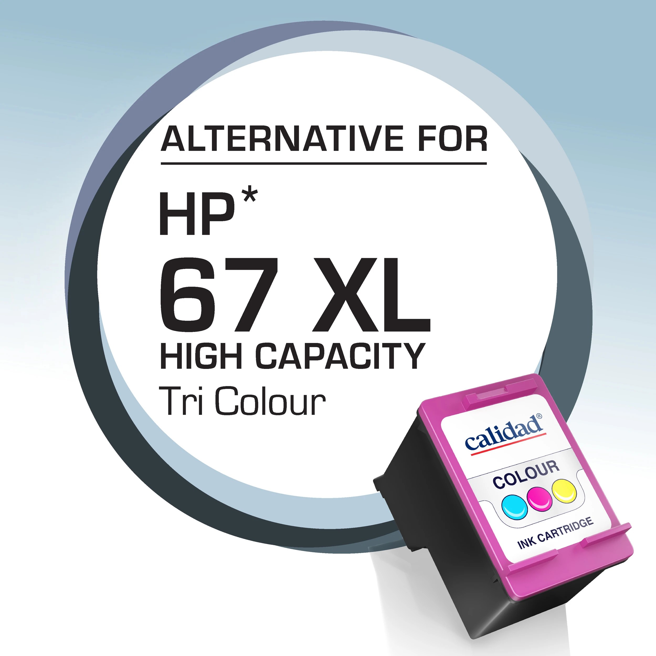 2 Calidad High Capacity COLH 832 Ink Cartridge - Tri Colour, 2 of 7