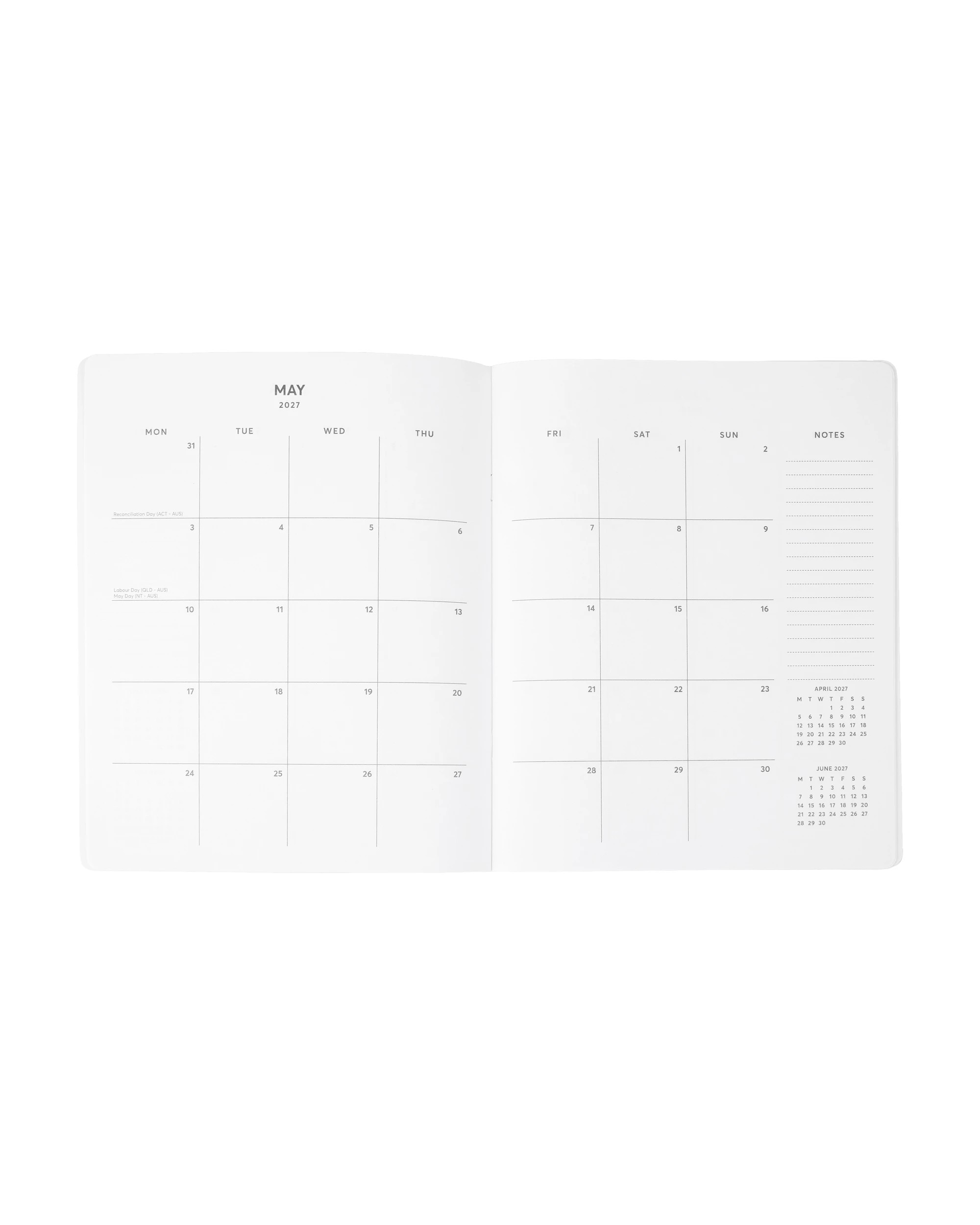 2 2027 Monthly Planner, 2 of 6