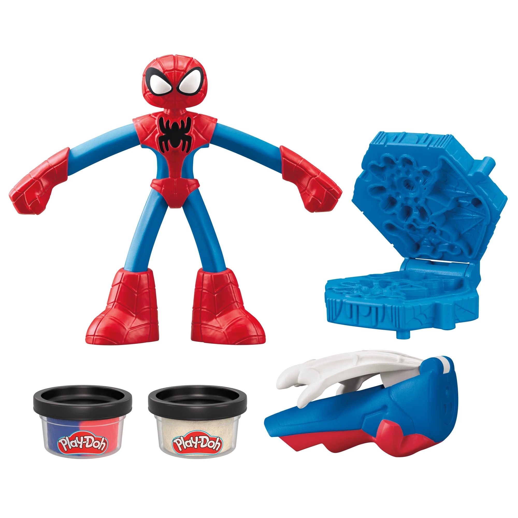 3 Play-Doh Play - Doh Spider - Man Thwip Squisher - Multi, 3 of 3