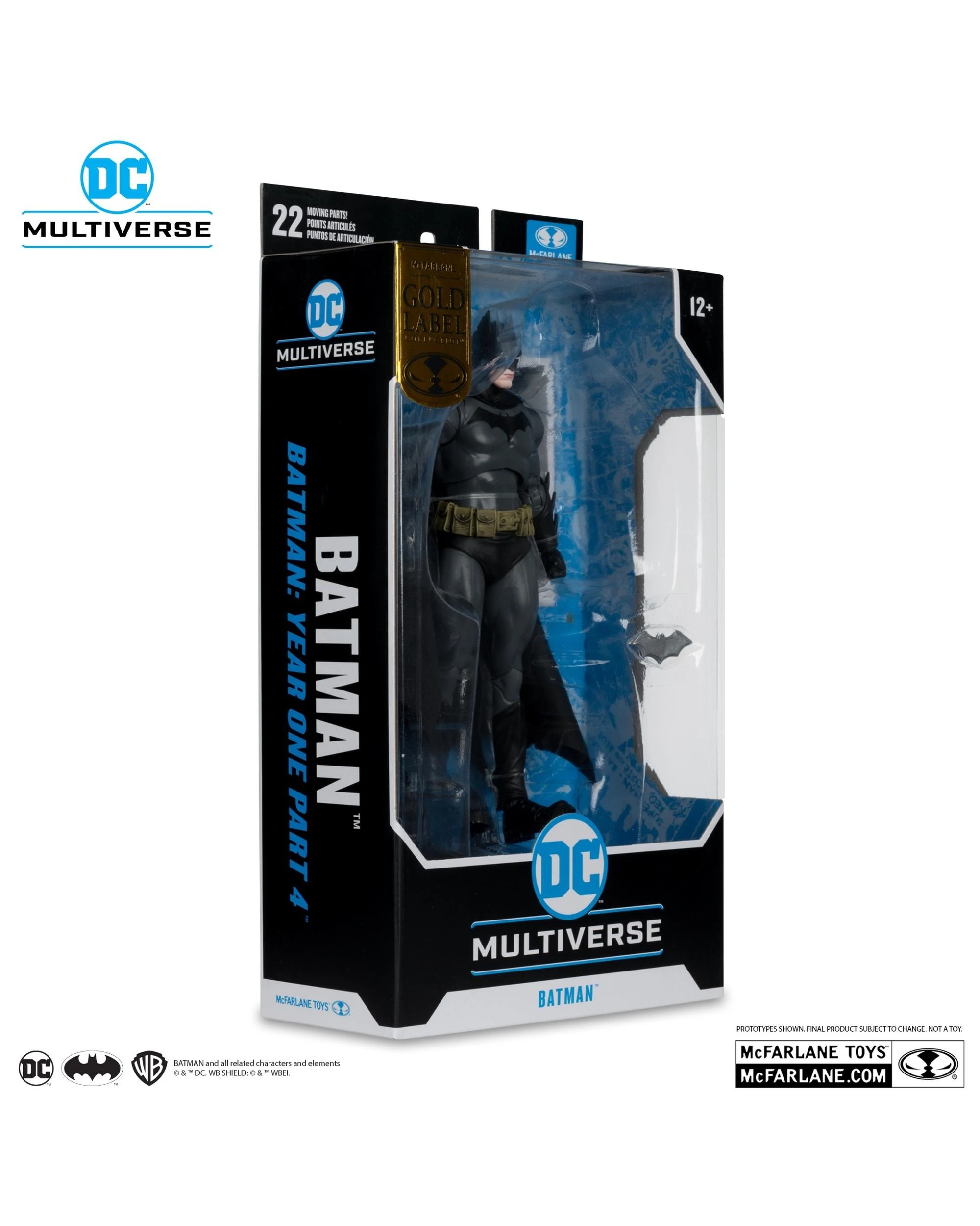 8 DC Multiverse Gold Label Batman Year One Part Four Batman 7 inch Figure, 8 of 9