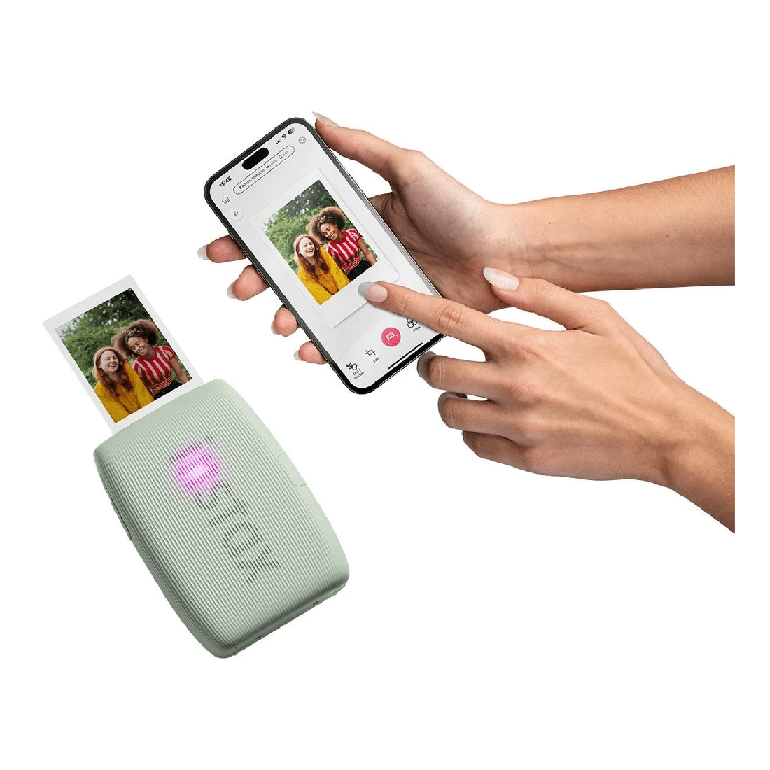 3 FujiFilm INSTAX mini Link 3 Instant Printer Sage Green, 3 of 10