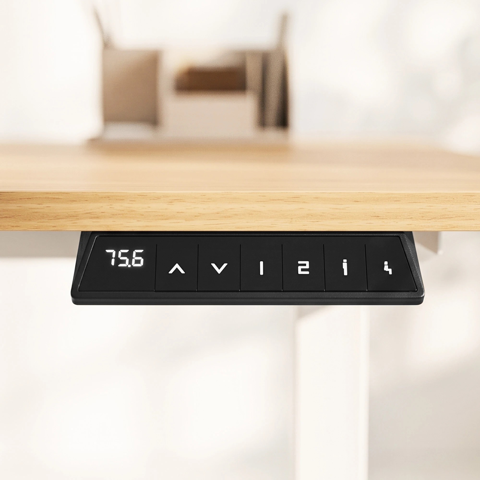 4 Artiss Standing Desk Electric Adjustable Ergonomic Office Table 100cm - Multi, 4 of 9