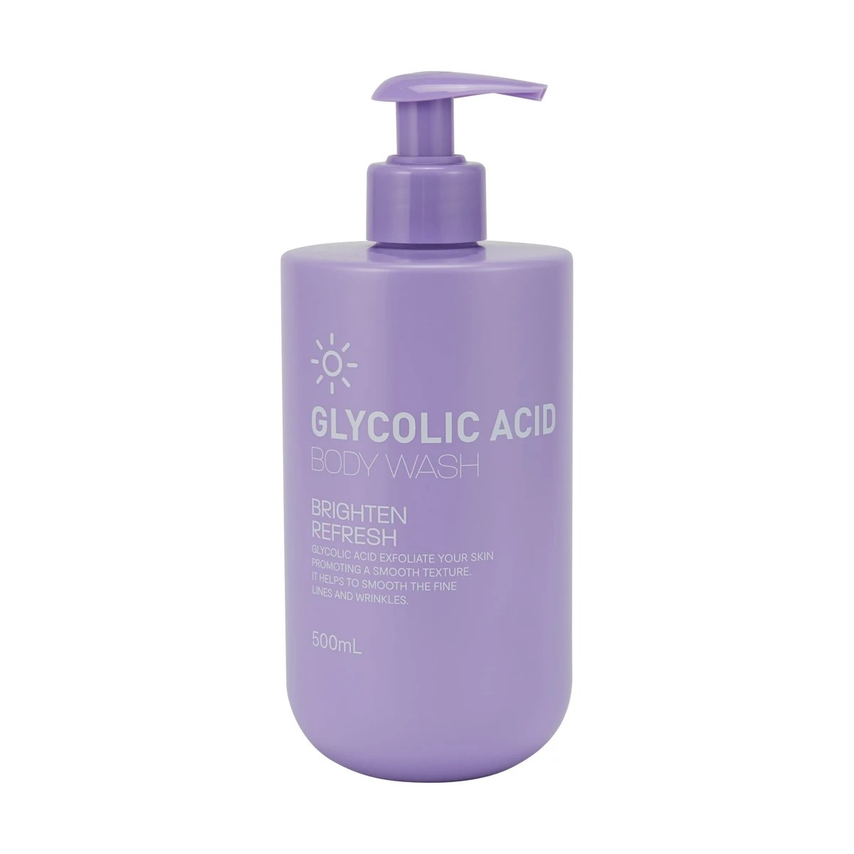 1 Brighten & Refresh Body Wash 500ml - Glycolic Acid, 1 of 6