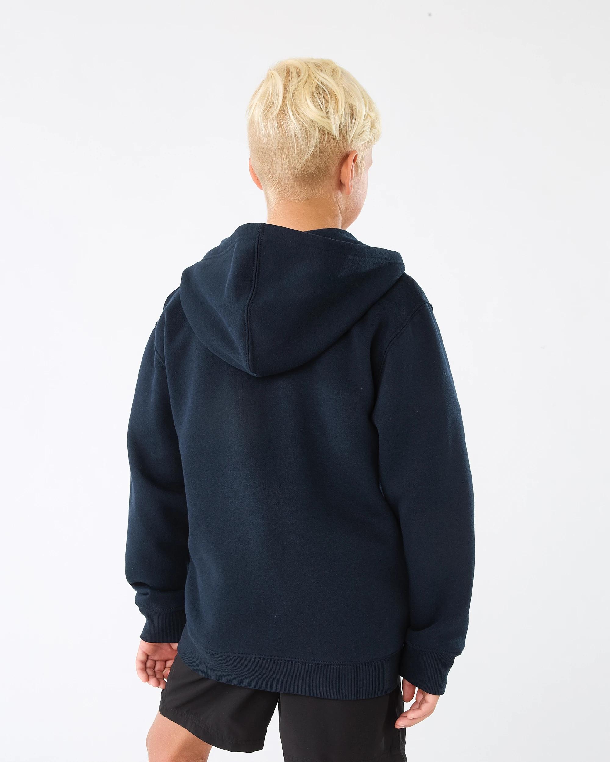 2 Zip Through Hoodie Nvy Sphire, 2 of 7
