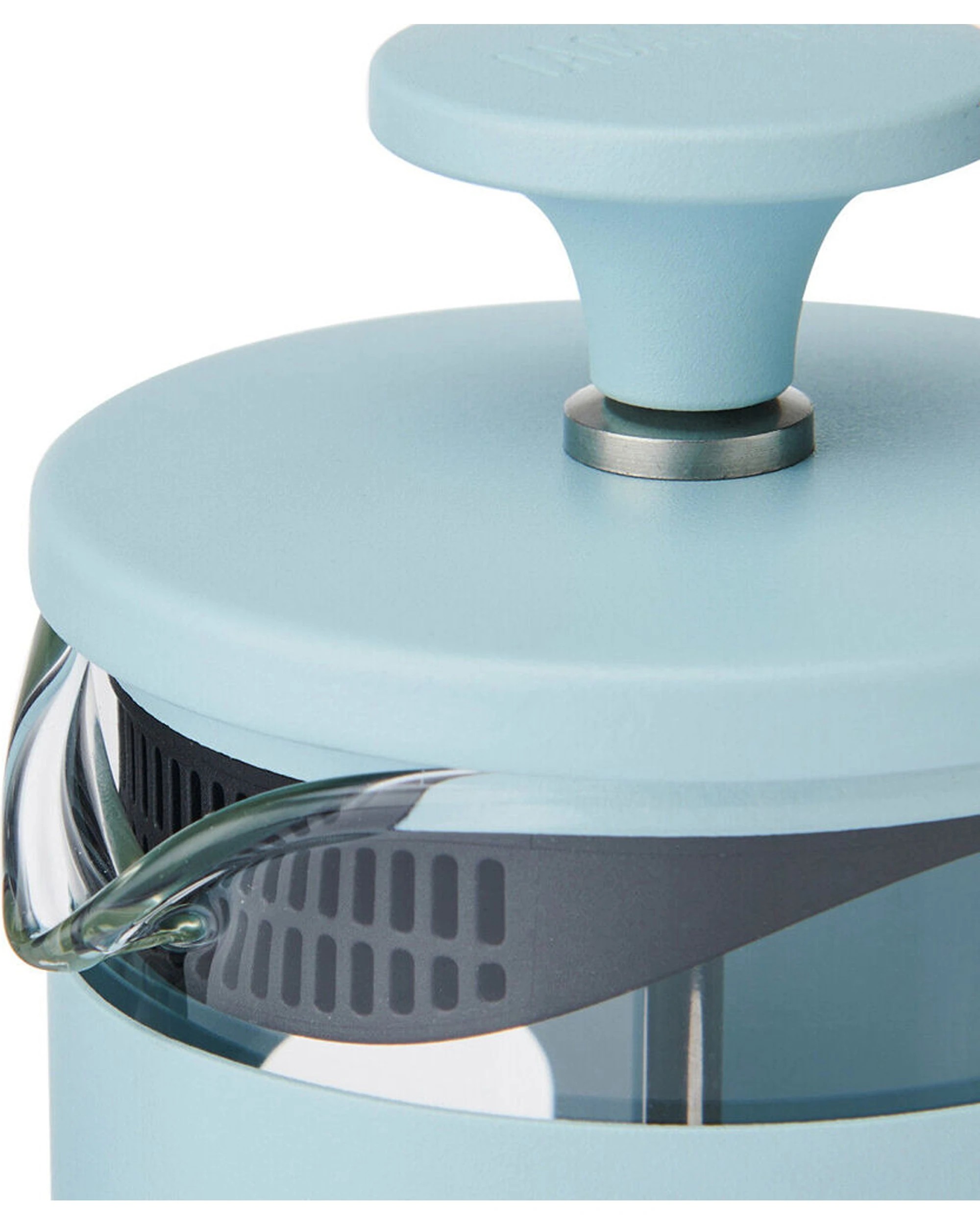 3 La Cafetiere Pisa 3-Cup Cafetiere Glass Coffee Press - Blue, 3 of 7