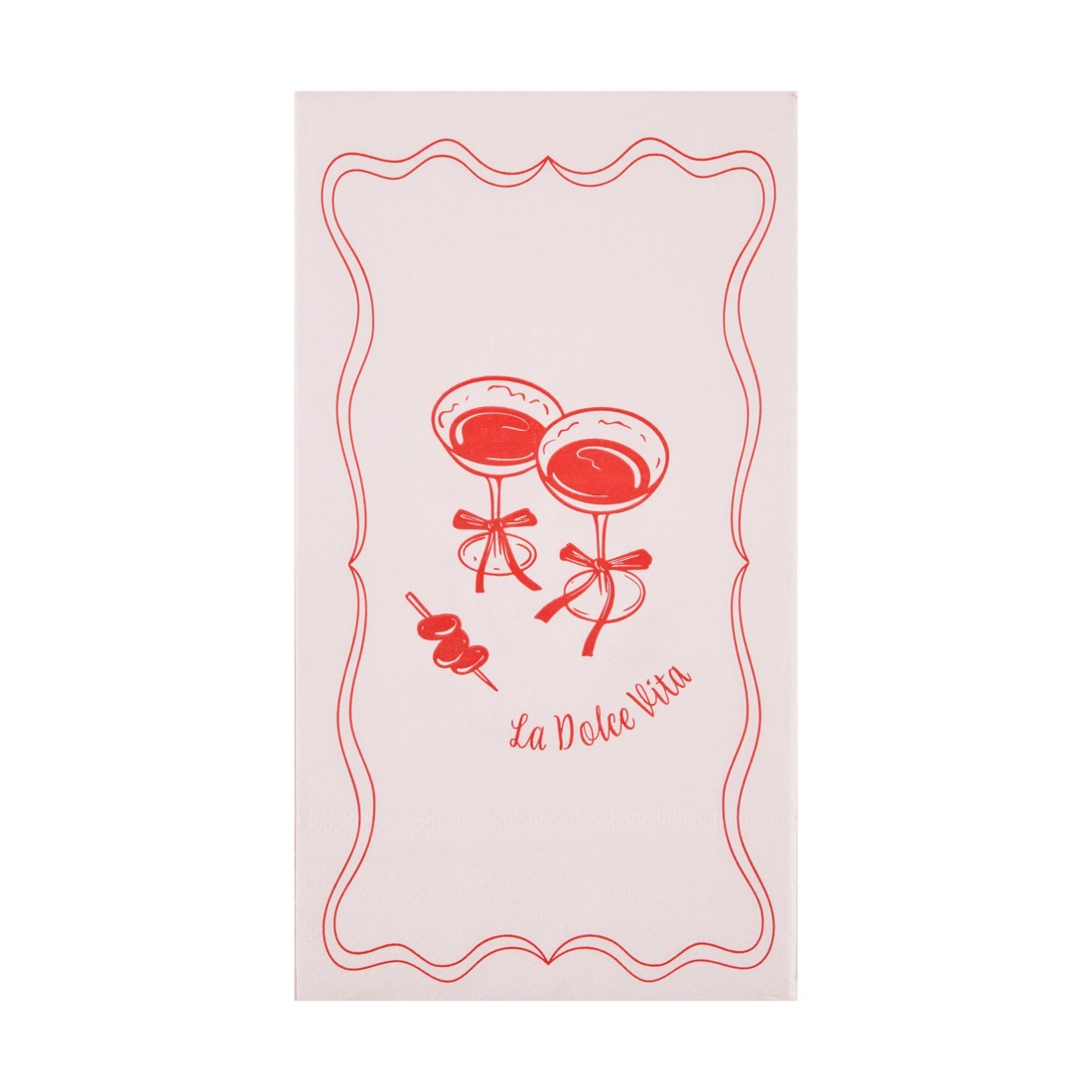 1 20 Piece La Dolce Vita Paper Napkins, 1 of 4