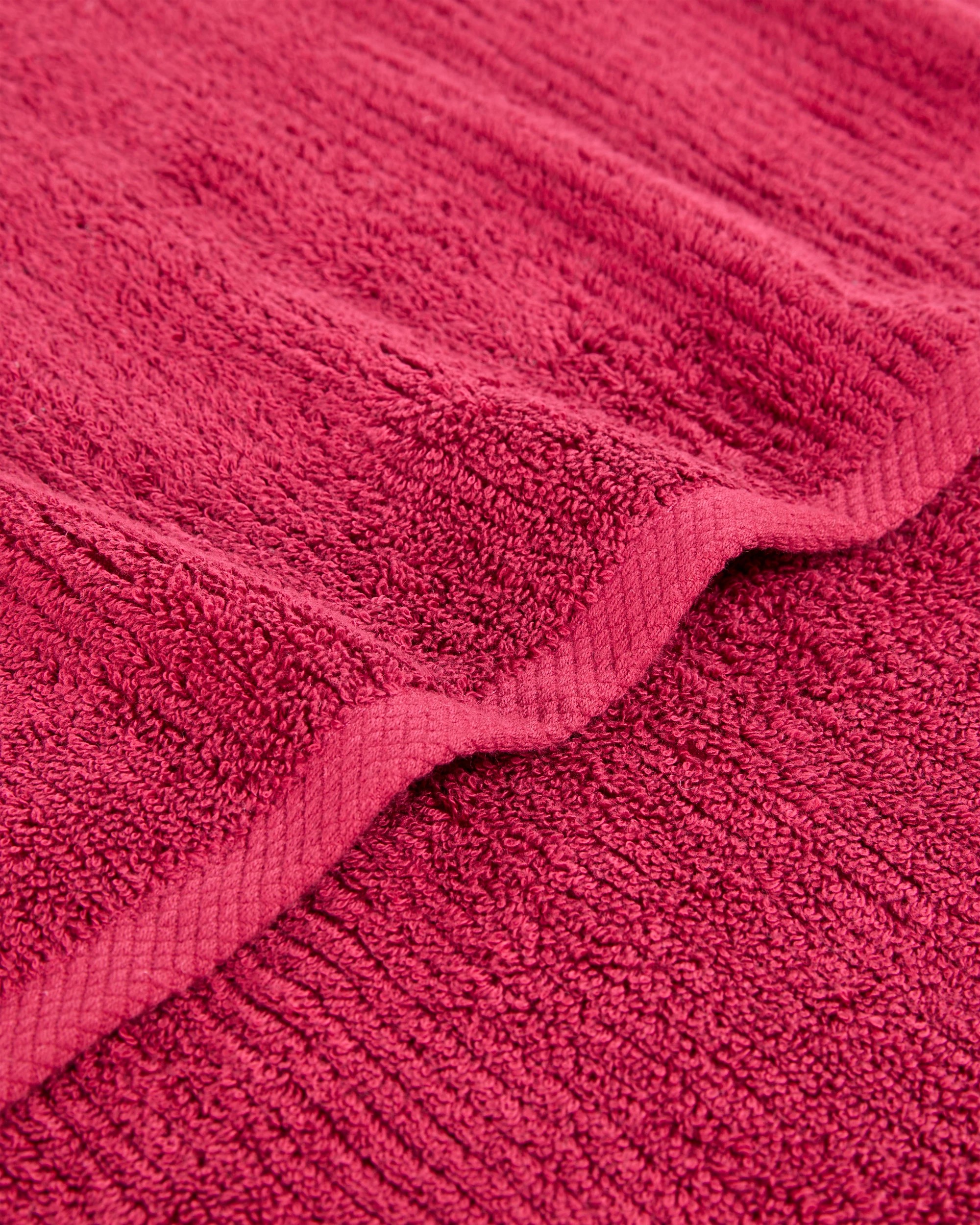 3 Target Australian Cotton Ribbed Bath Towel - Piper - Pink, 3 of 3