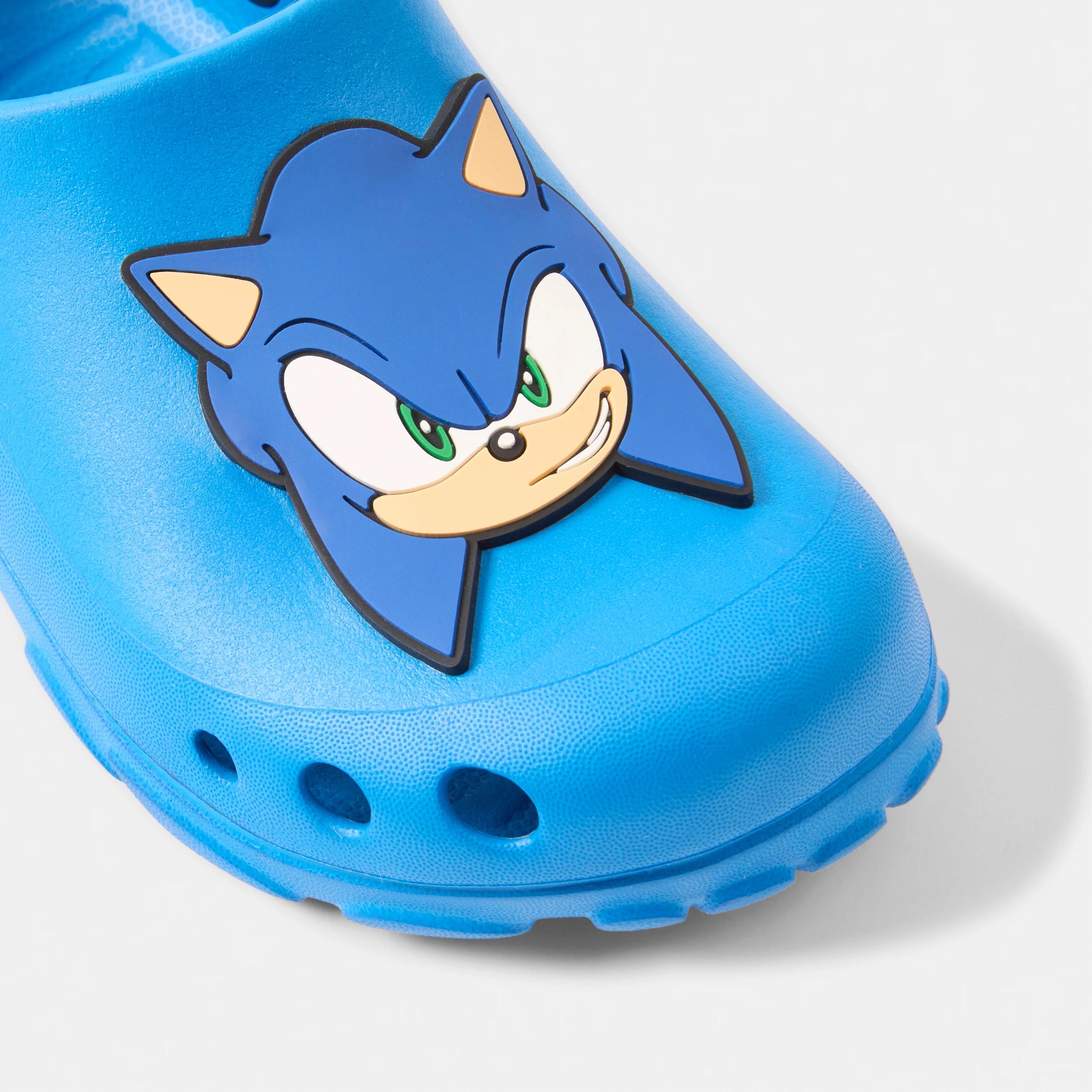4 Senior Sonic License Clogs SONIC BLUE, 4 of 4