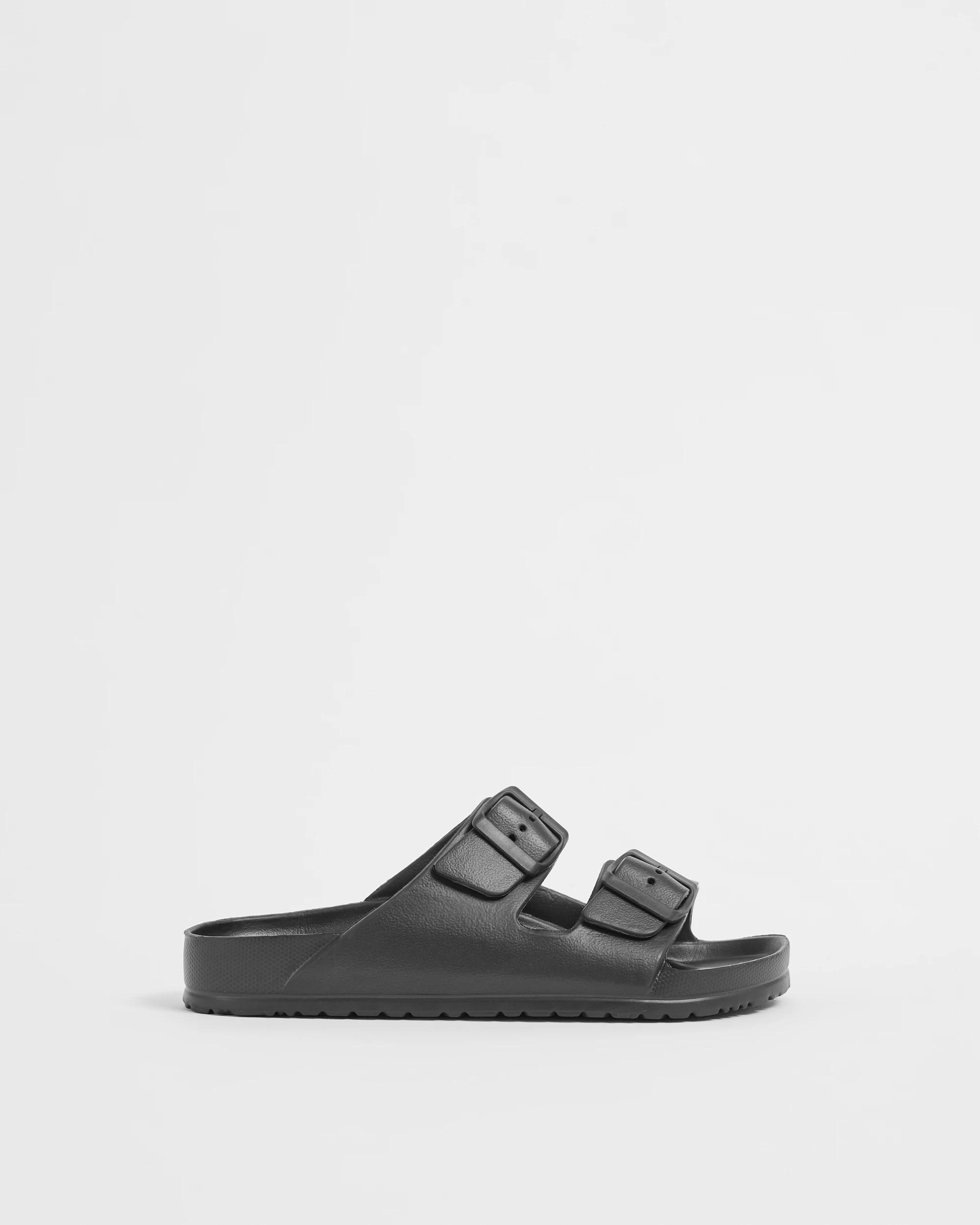 1 Target Youth EVA Double Strap Slides BLACK, 1 of 3