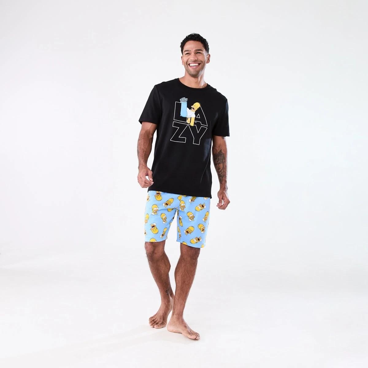 8 The Simpsons License Short Sleeve Pyjama Set SIMPSONS, 8 of 8