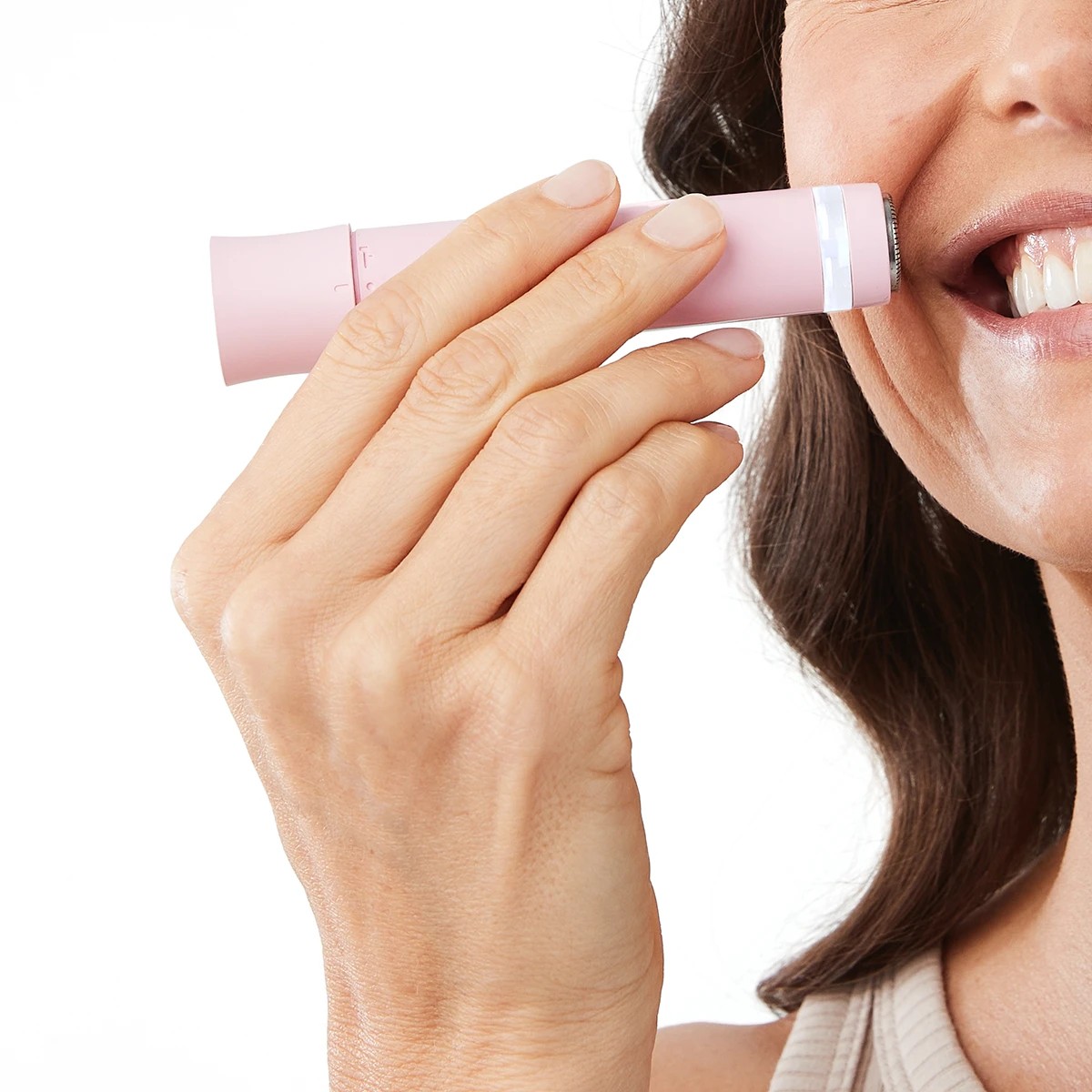 3 Mini Facial Hair Trimmer - Pink, 3 of 9