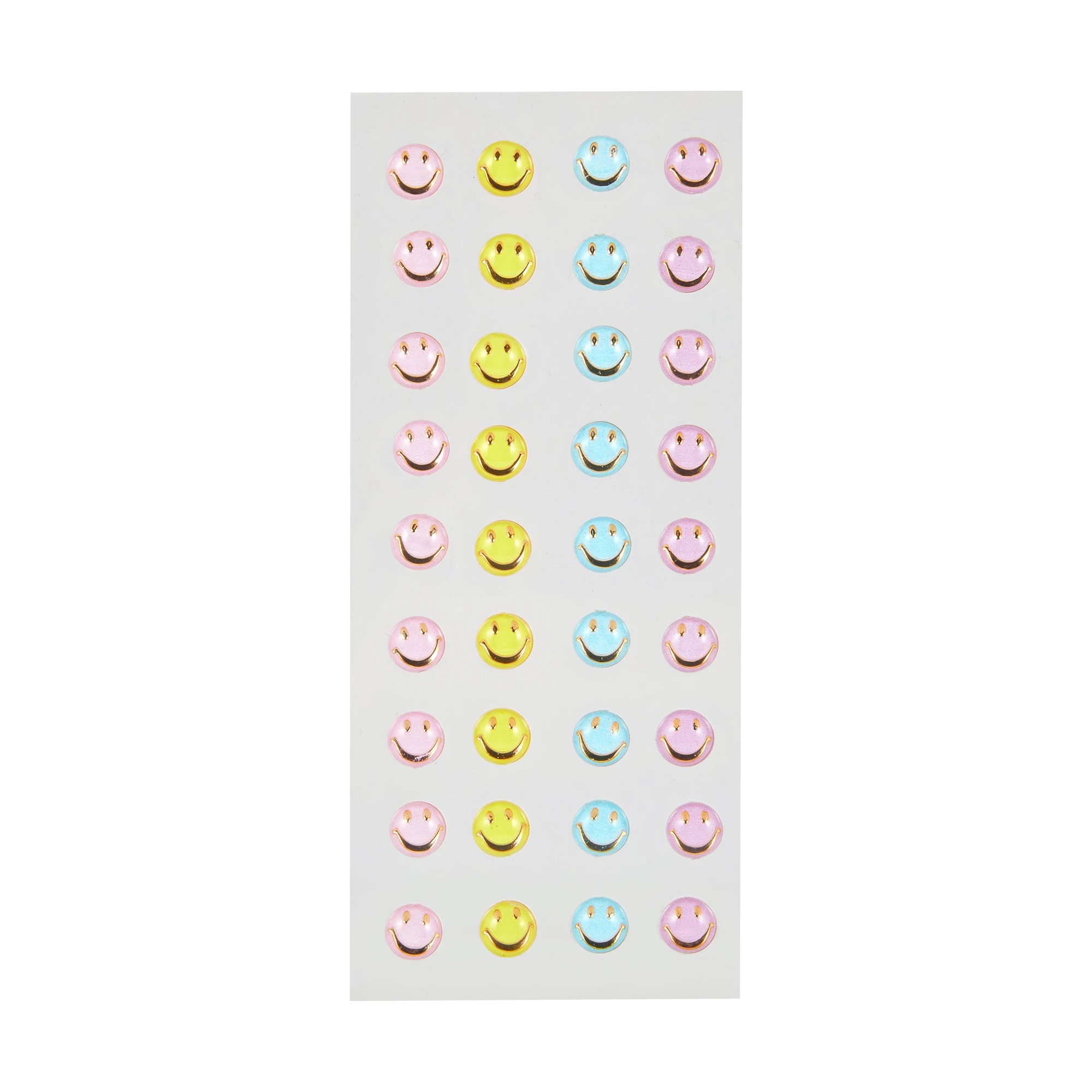 2 Bling Stickers - Smiley, 2 of 2