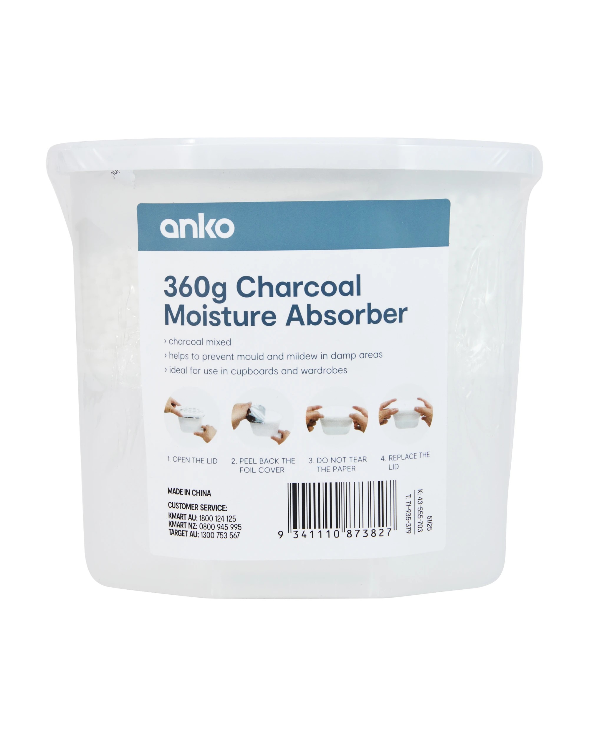 1 360g Charcoal Moisture Absorber, 1 of 6
