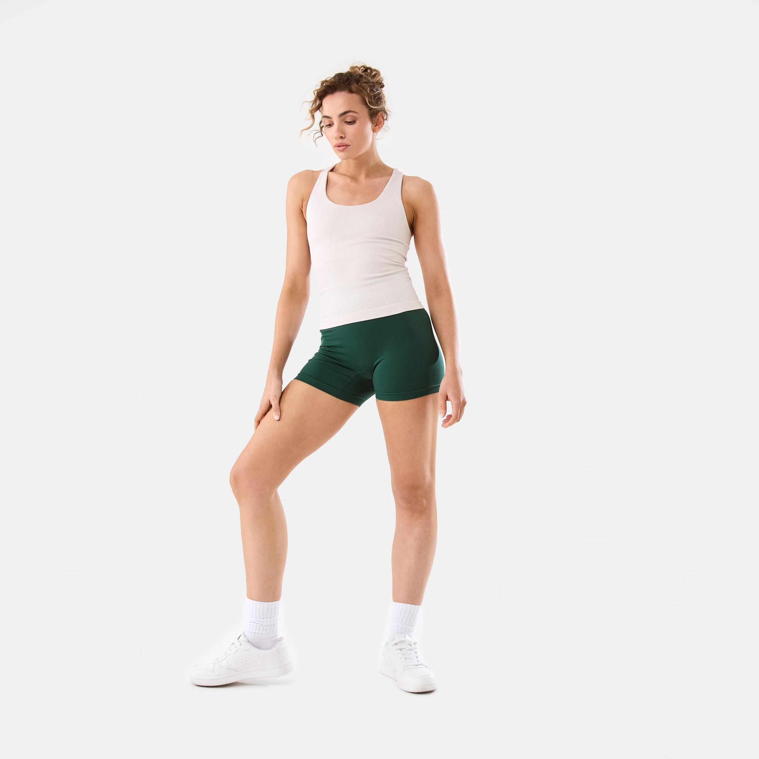 2 Active Womens Seamfree Shelf Tank PEAK GREY, 2 of 8