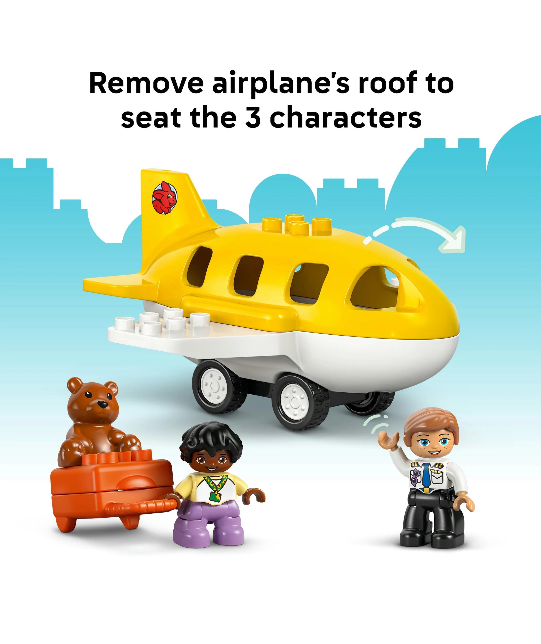 6 LEGO DUPLO Town First Time at the Airport 10443, 6 of 10
