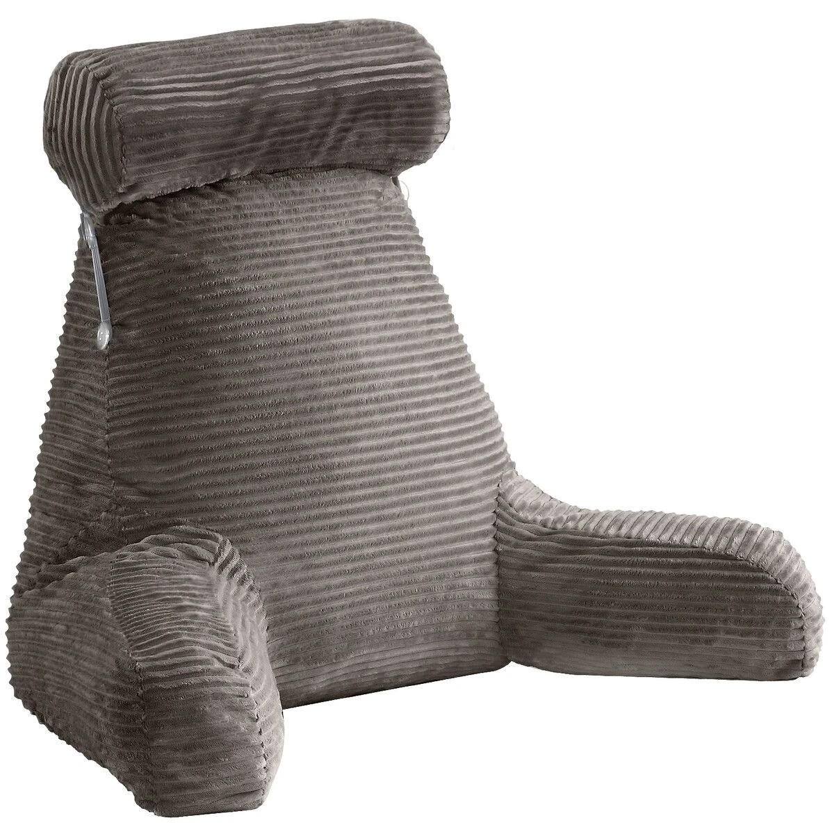 1 Ausway Bed Reading Pillow Neck Support Sit Up - Grey, 1 of 5