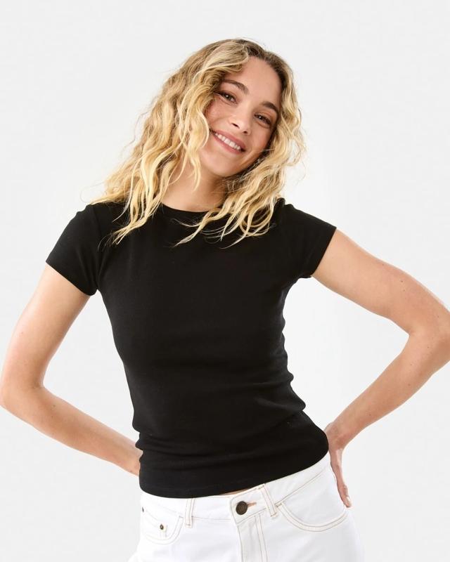 Short Sleeve Neat Fit T-s