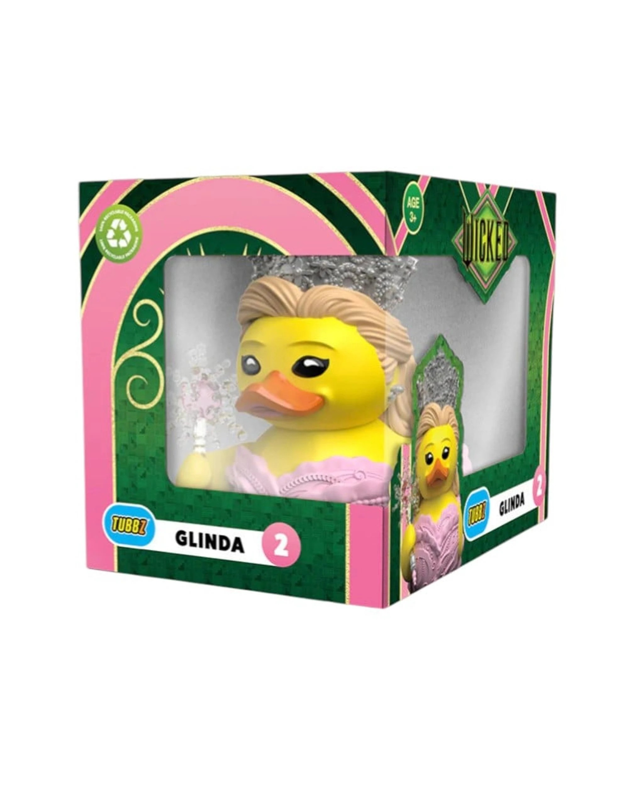 1 TUBBZ Wicked Glinda Upland Boxed Edition Cosplaying Duck Figure, 1 of 7