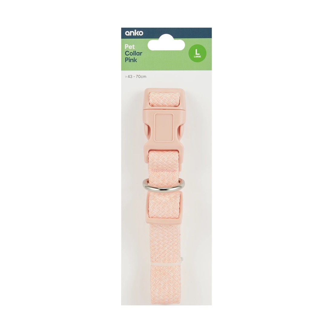 6 Pet Collar - Large, Pink, 6 of 6