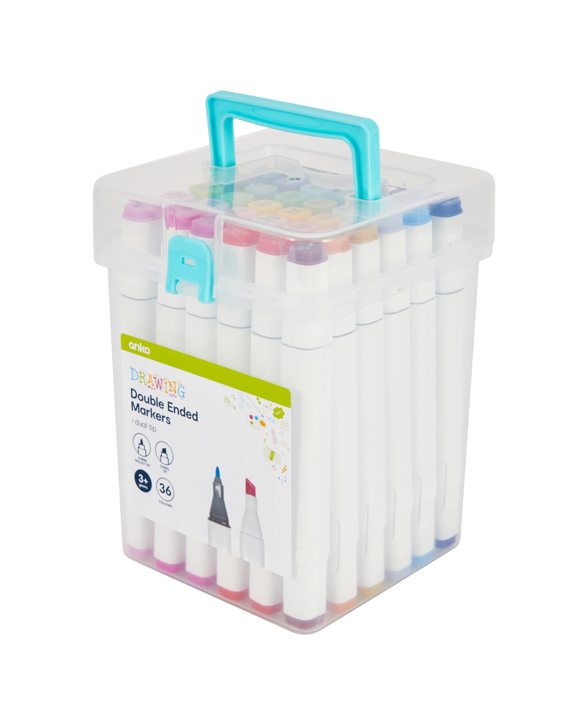 2 36 Pack Double Ended Markers, 2 of 9