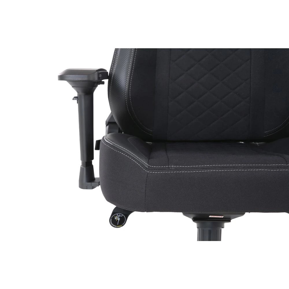 9 Typhoon Prime Fabric Chair Black Ergonomic Chairs and Desk Chairs, 9 of 10