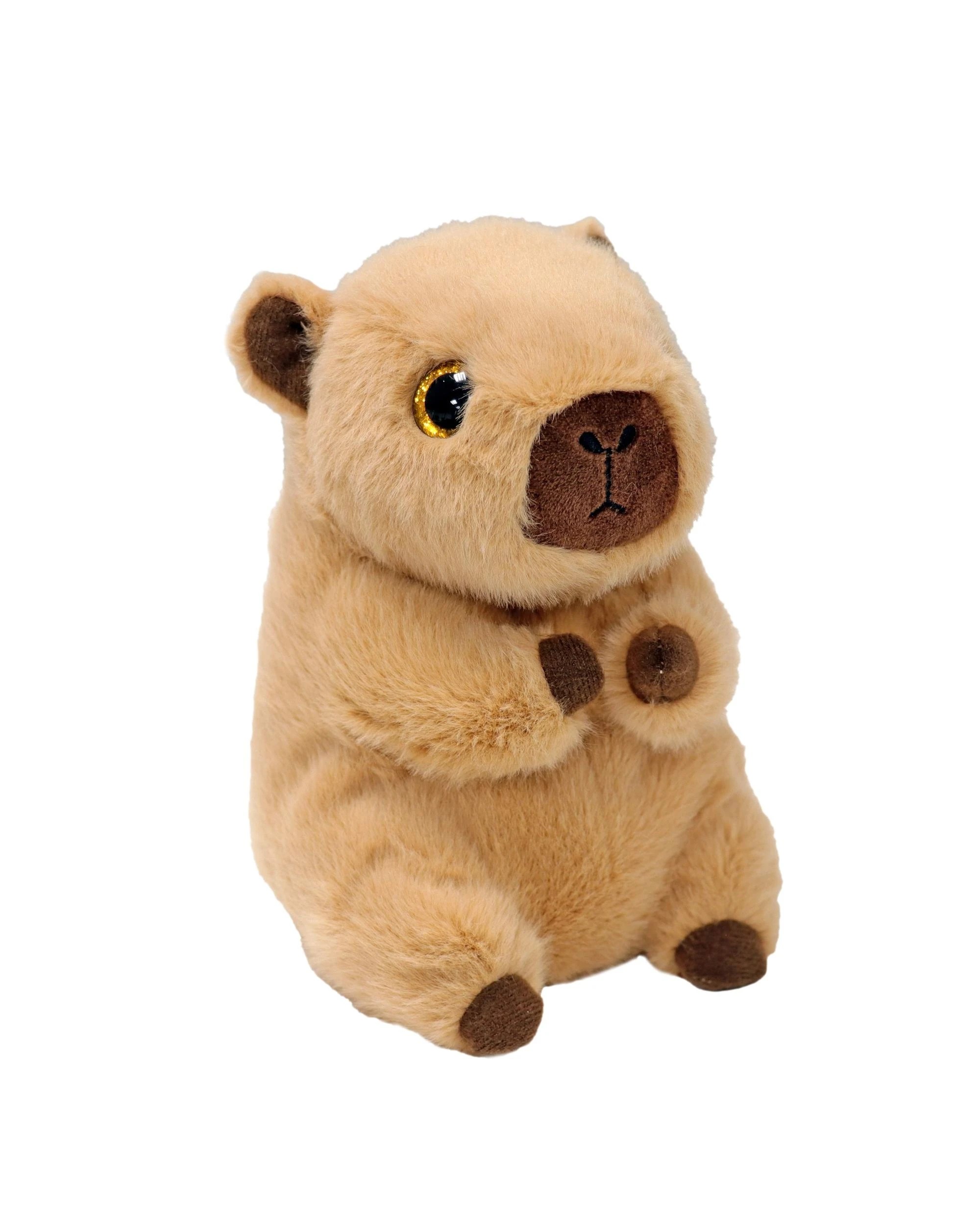 1 TY Beanie Bellies Regular Lara the Capybara Plush - Brown, 1 of 1