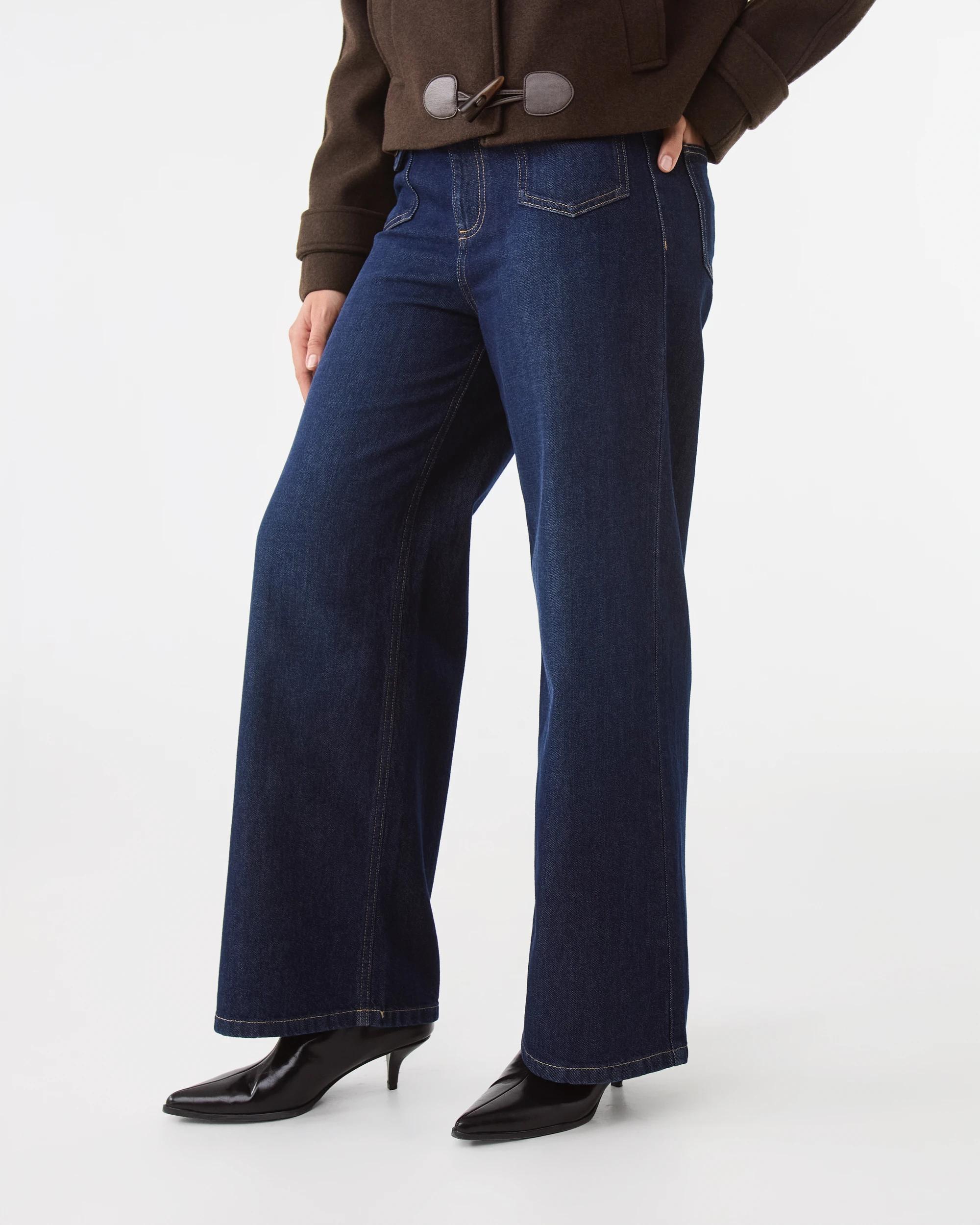 1 Detail Pocket Jeans Dark Wash, 1 of 7