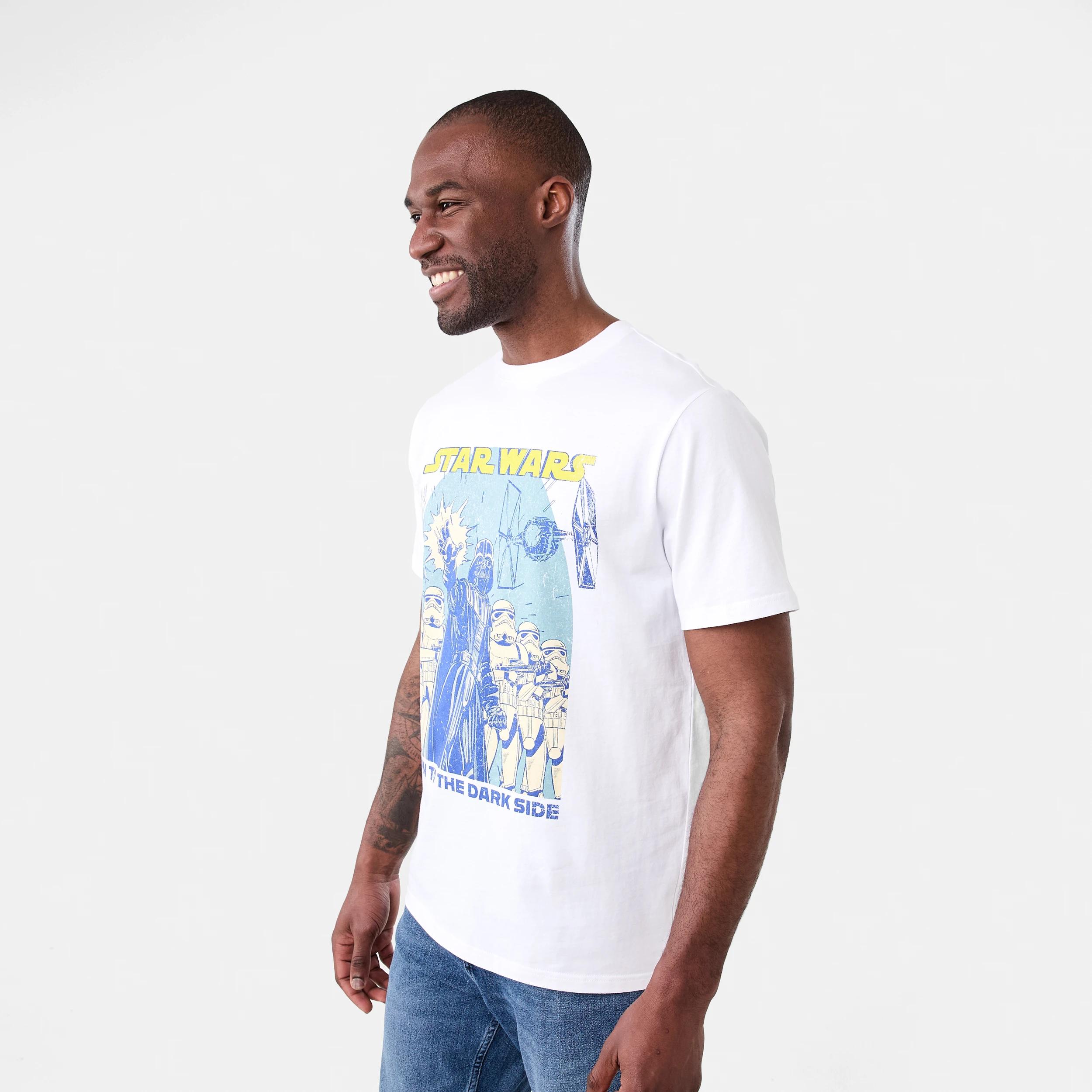 2 Star Wars License T-shirt White, 2 of 5