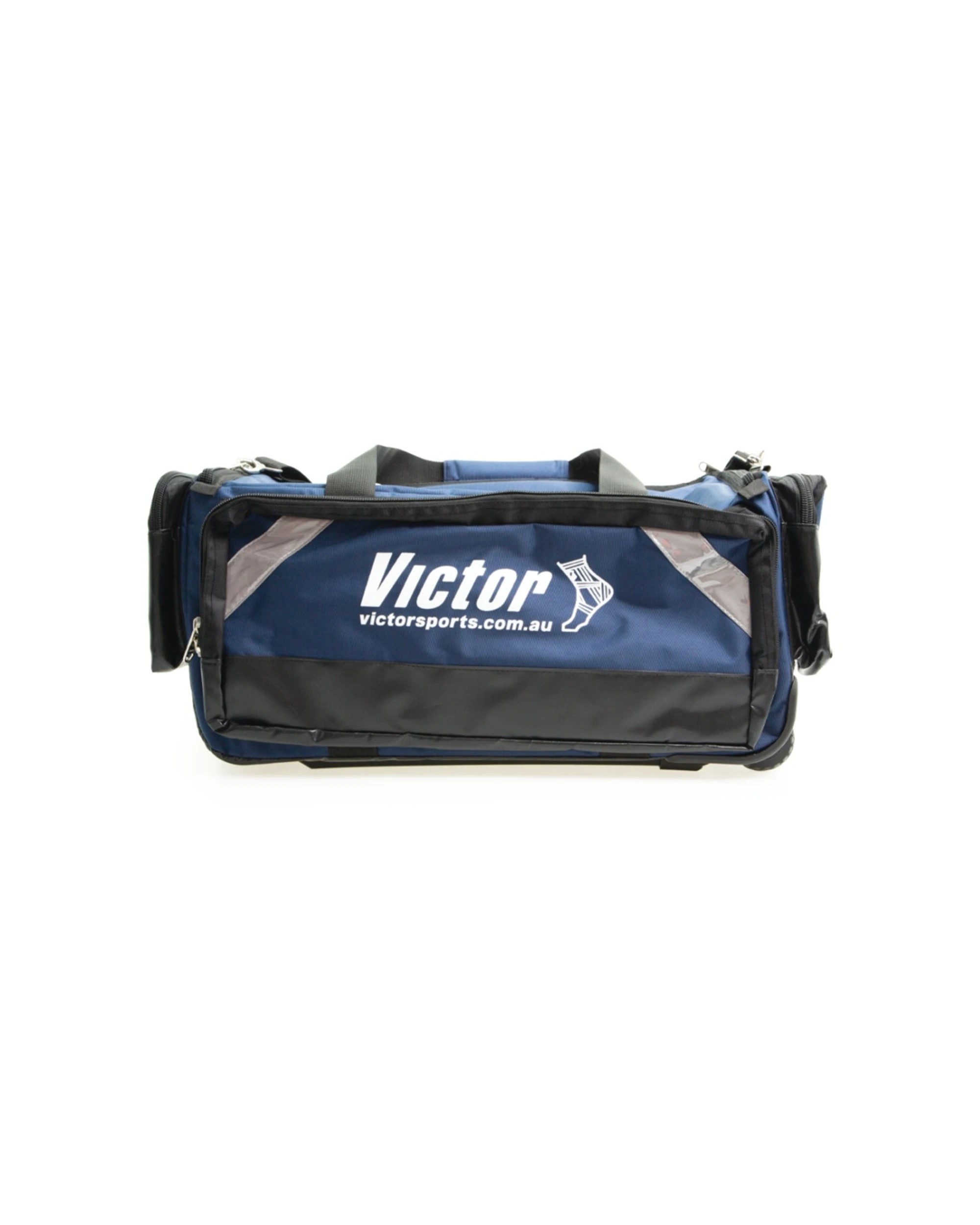 4 Victor Sports First Aid Bag On Wheels Large Trainer Trolley Leakproof - Blue, 4 of 6