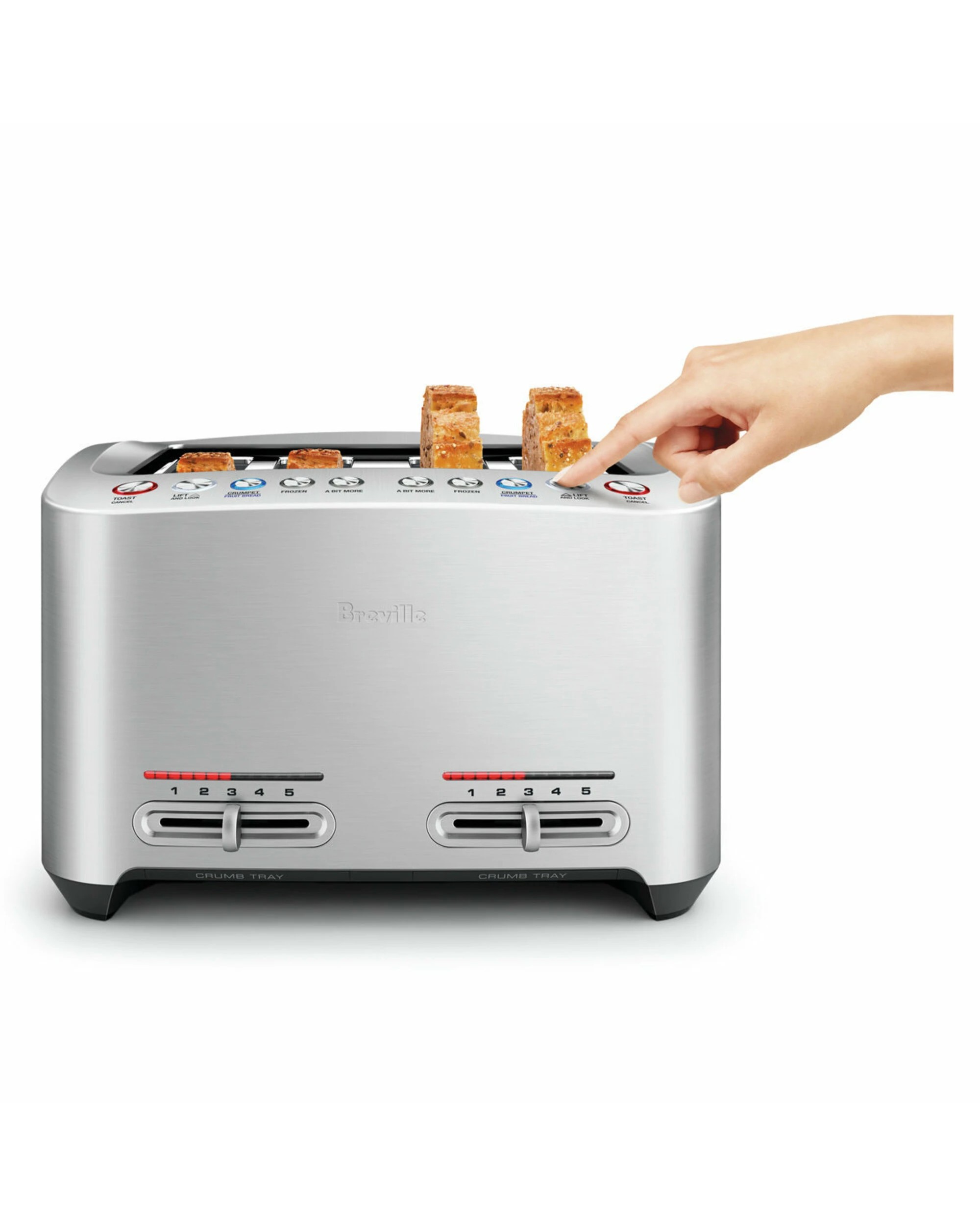 2 Breville Smart Toast 4 Slice Toaster, 2 of 3