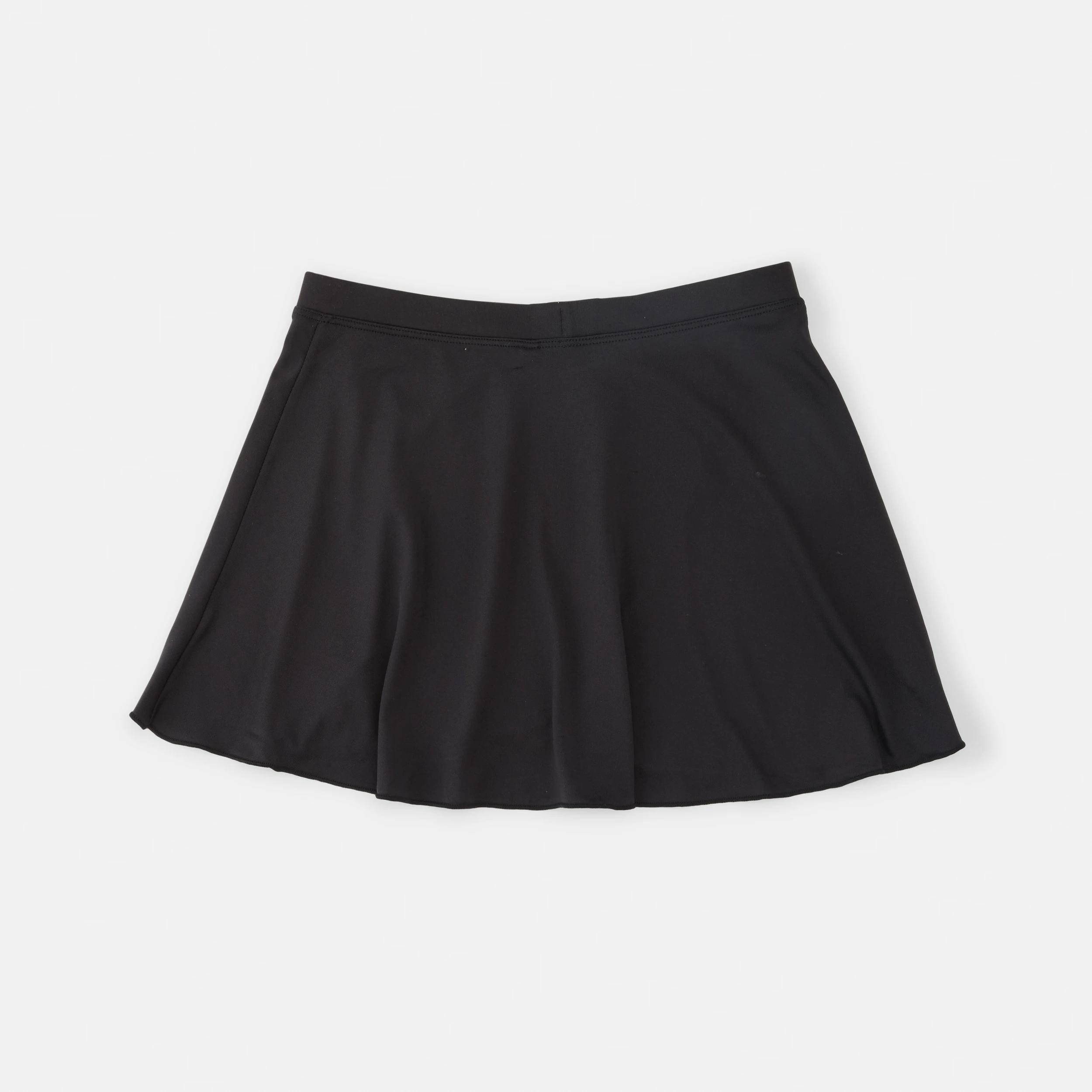9 Dance Knit Wrap Skirt BLACK, 9 of 10