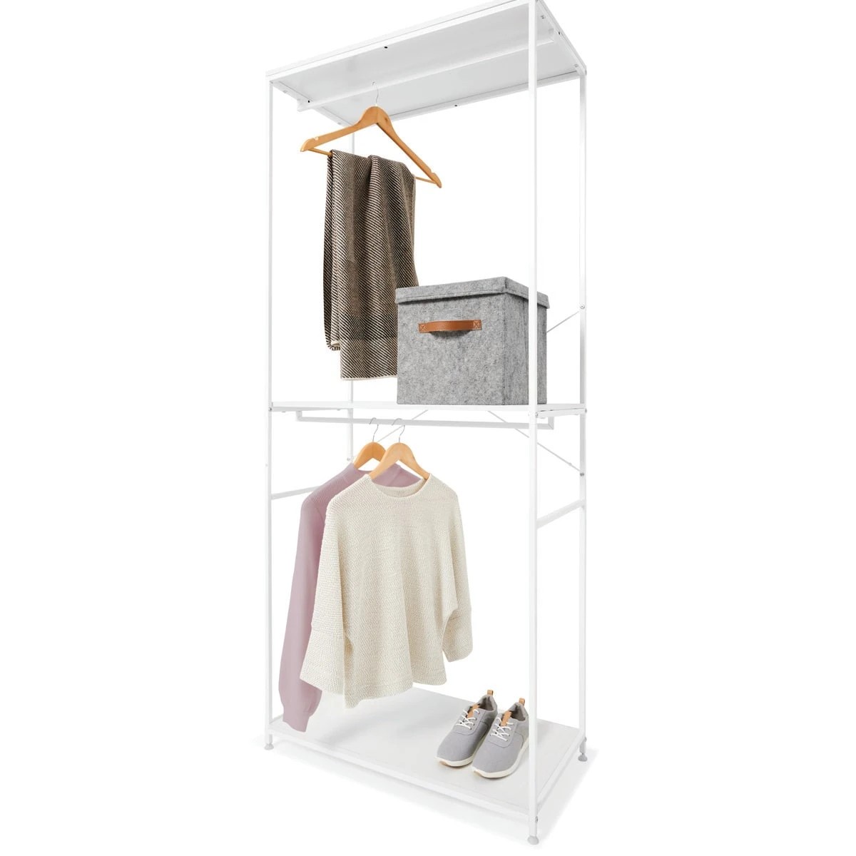 5 Garment Rack with 2 Rails, 5 of 5