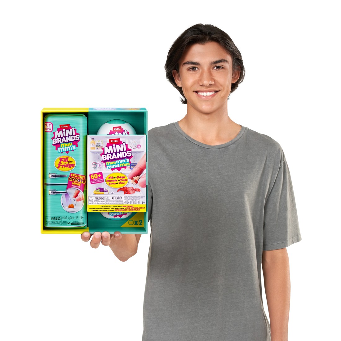 5 5 Piece Zuru Mini Brands Mini Minis Fill the Fridge Playset - Assorted, 5 of 9