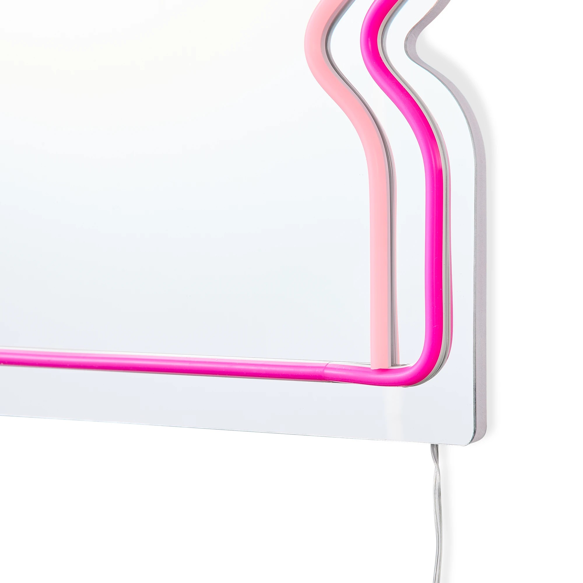 5 Wavy LED Mirror, 5 of 7