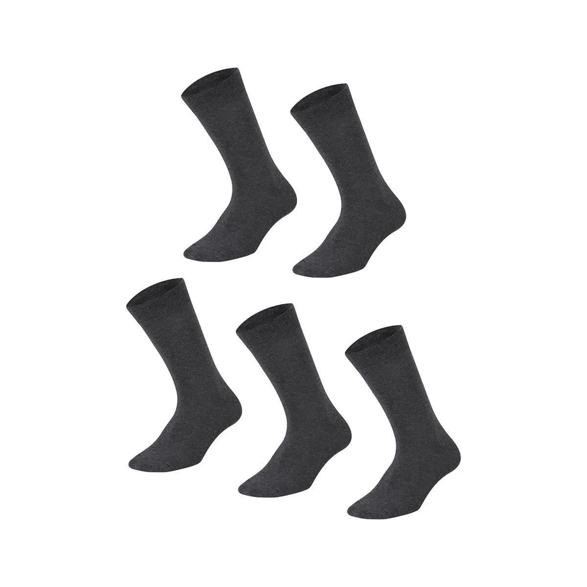 1 5 Pack Business Socks CHARRED MARLE, 1 of 3