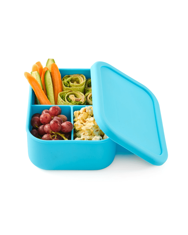 Blue Silicone Bento Lunch